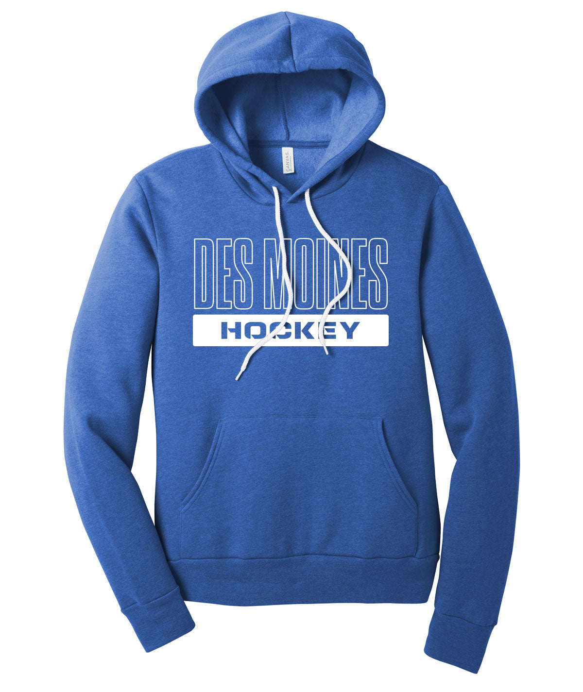 Des Moines Hockey Premium Softstyle Hoodie