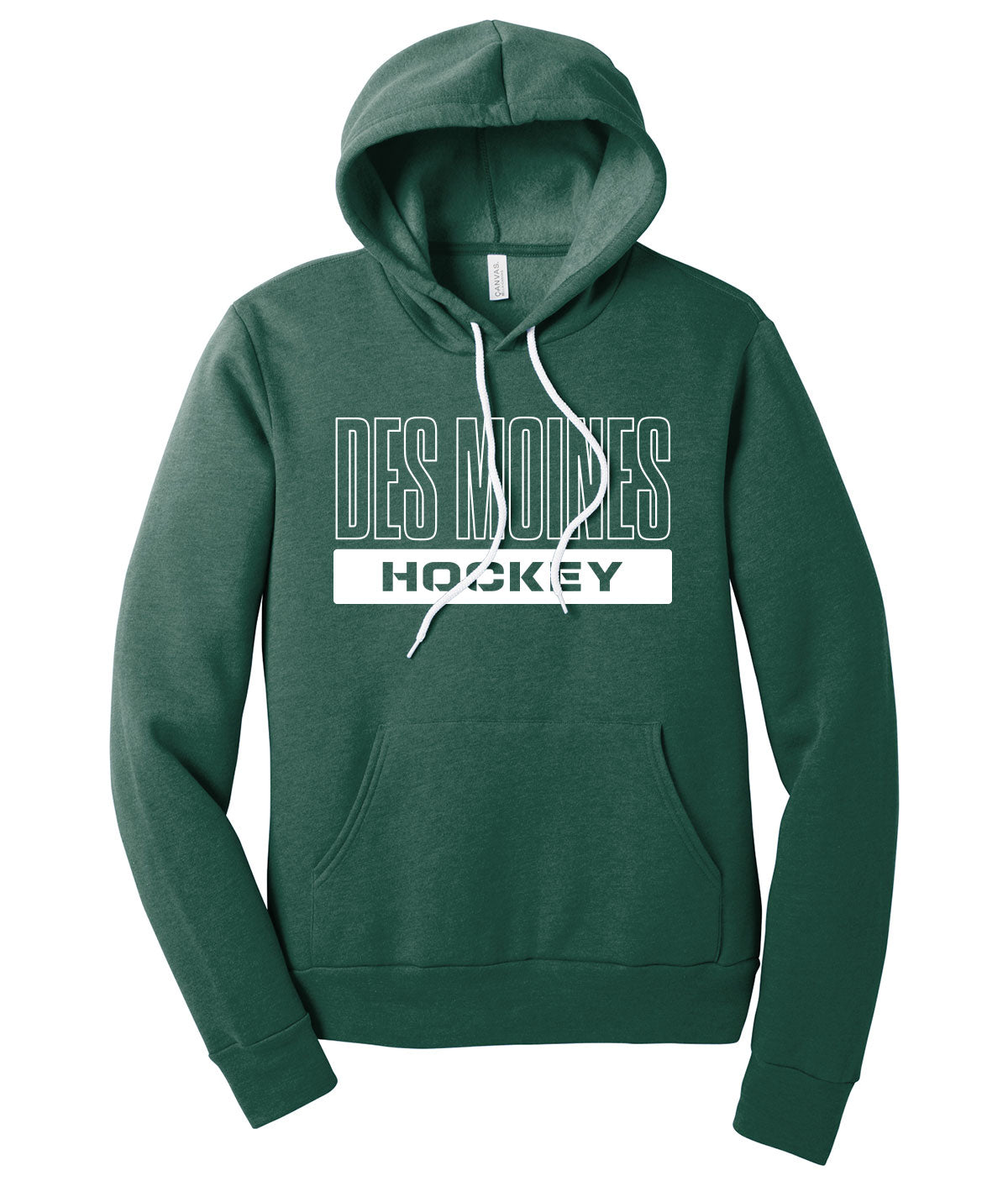 Des Moines Hockey Premium Softstyle Hoodie