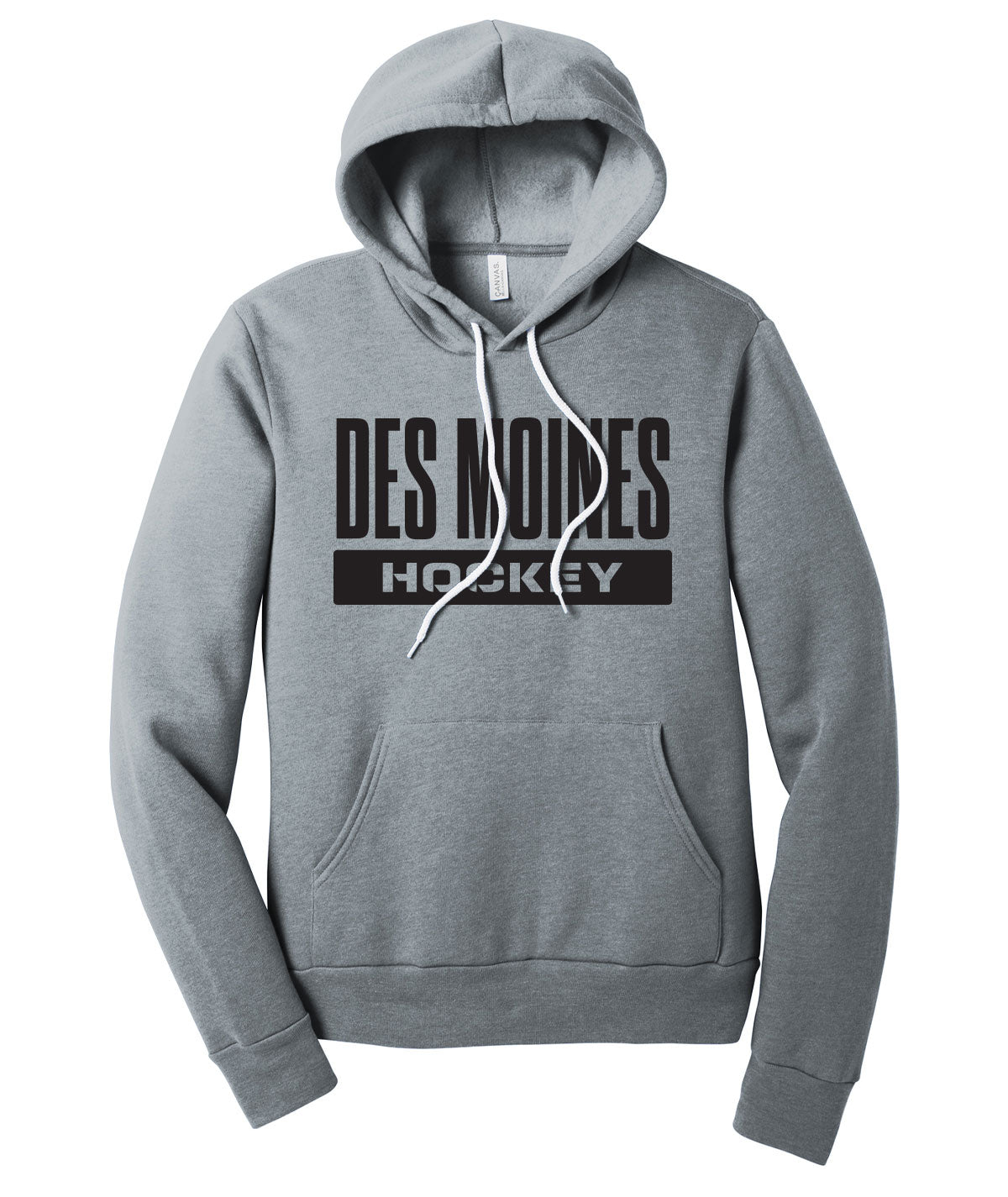 Des Moines Hockey Premium Softstyle Hoodie