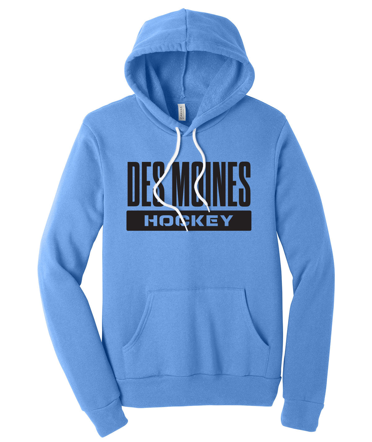 Des Moines Hockey Premium Softstyle Hoodie