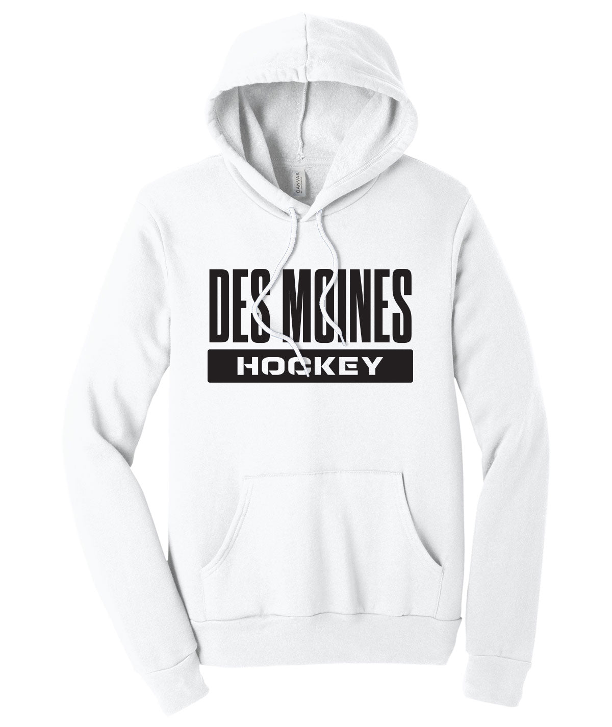 Des Moines Hockey Premium Softstyle Hoodie
