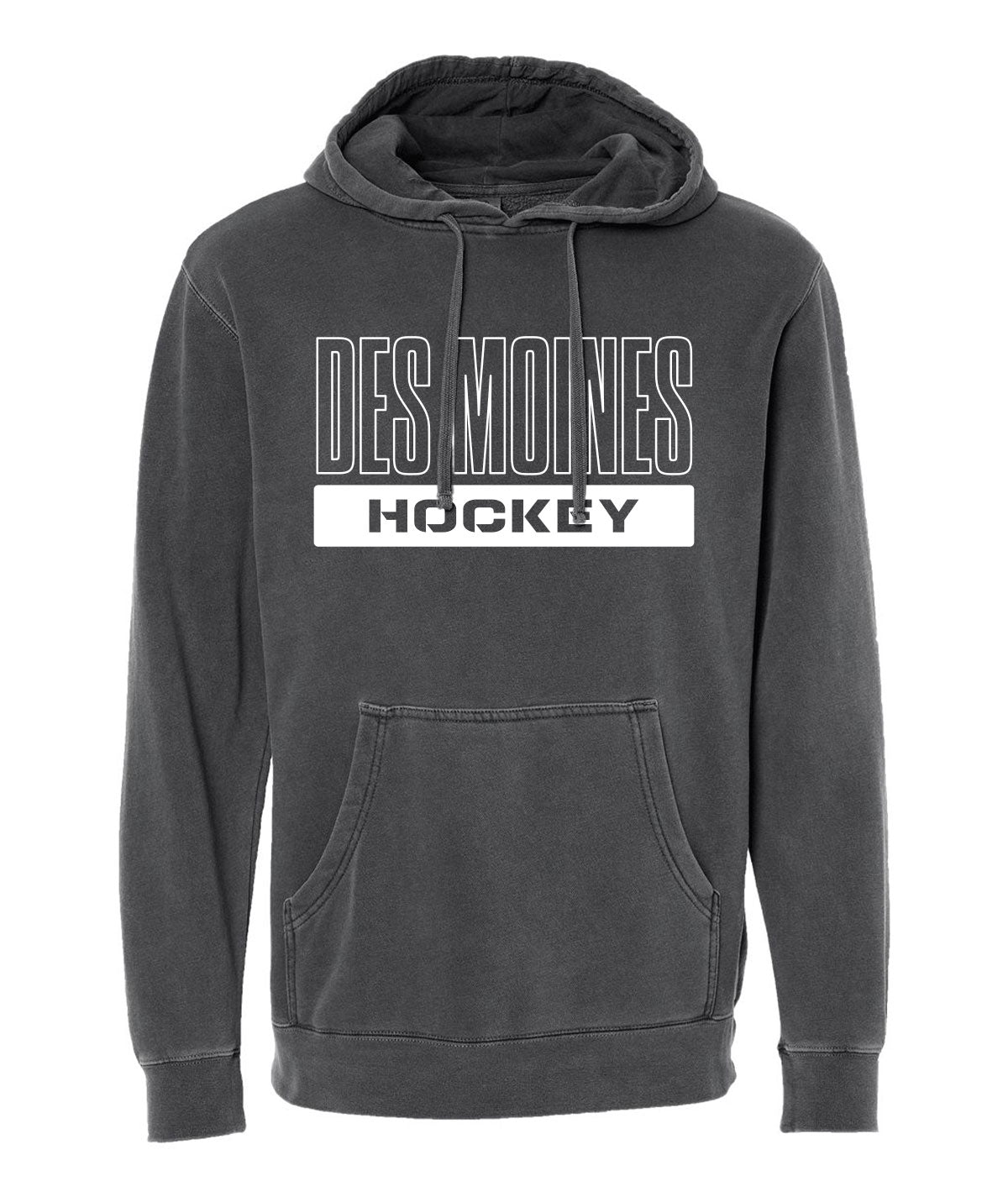 Des Moines Hockey Slouch Hoodie