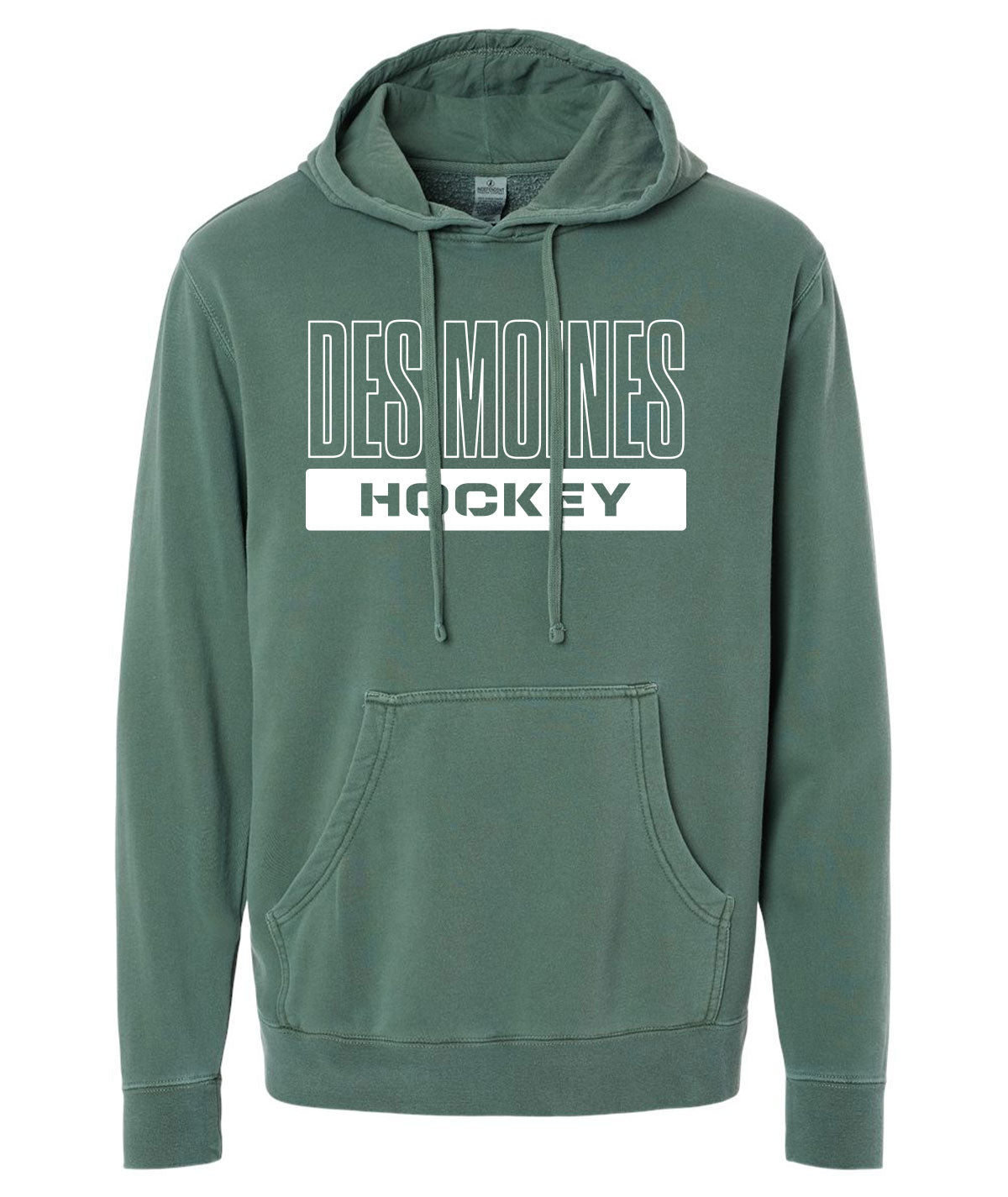 Des Moines Hockey Slouch Hoodie
