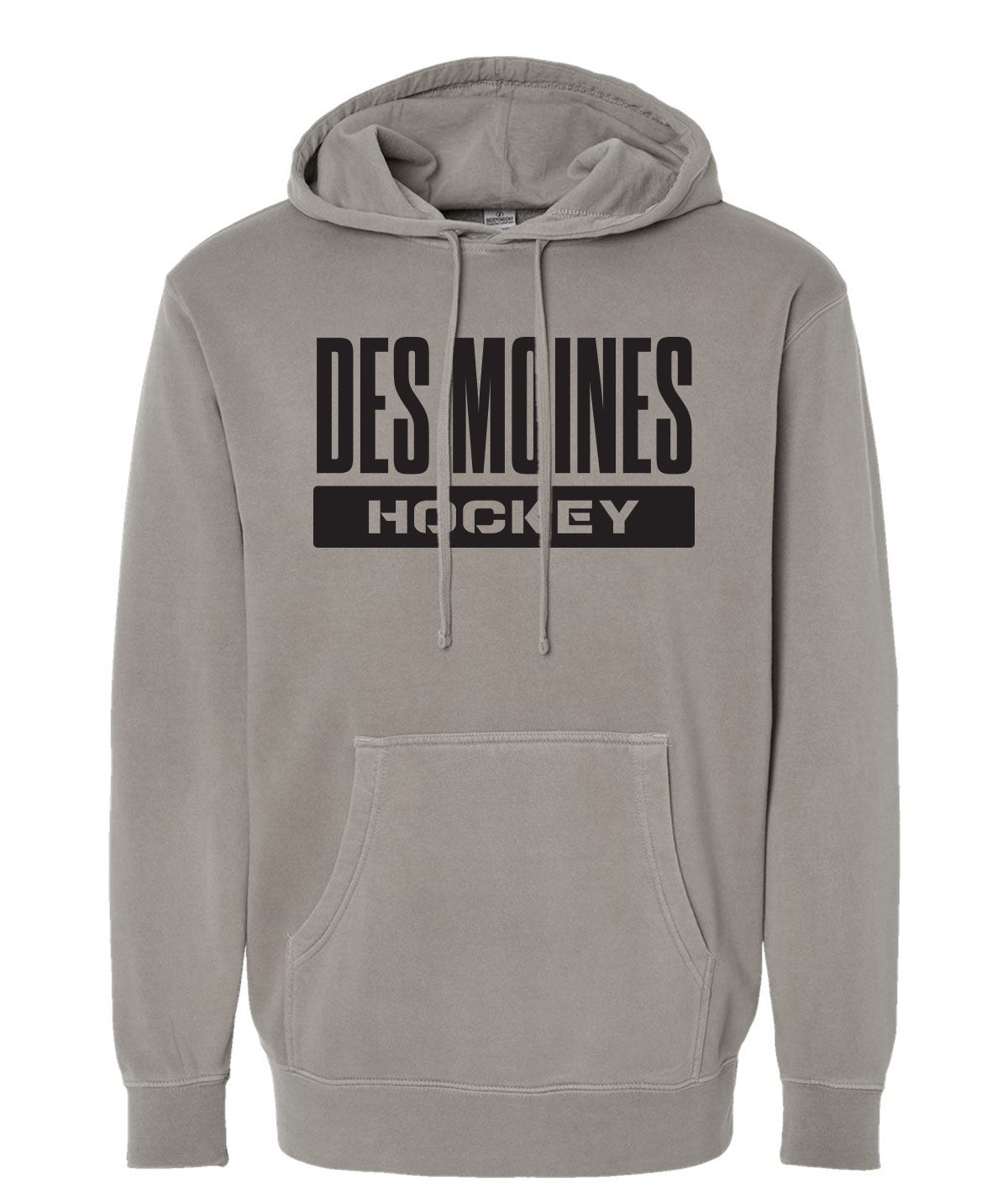 Des Moines Hockey Slouch Hoodie