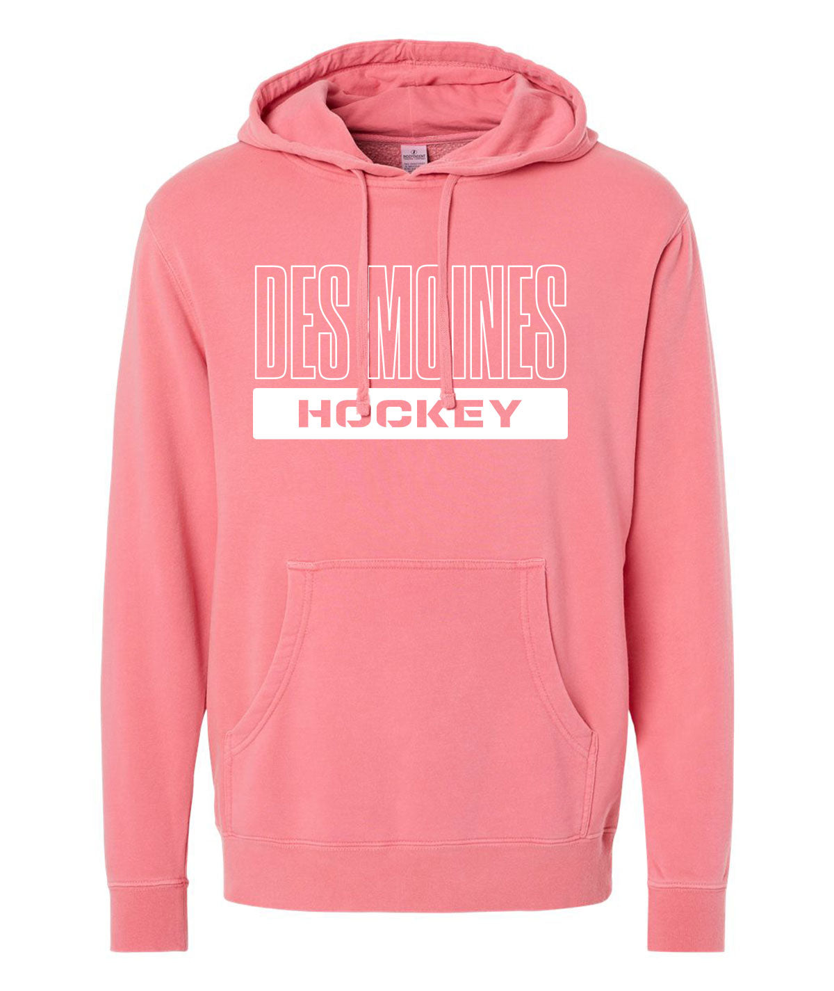 Des Moines Hockey Slouch Hoodie