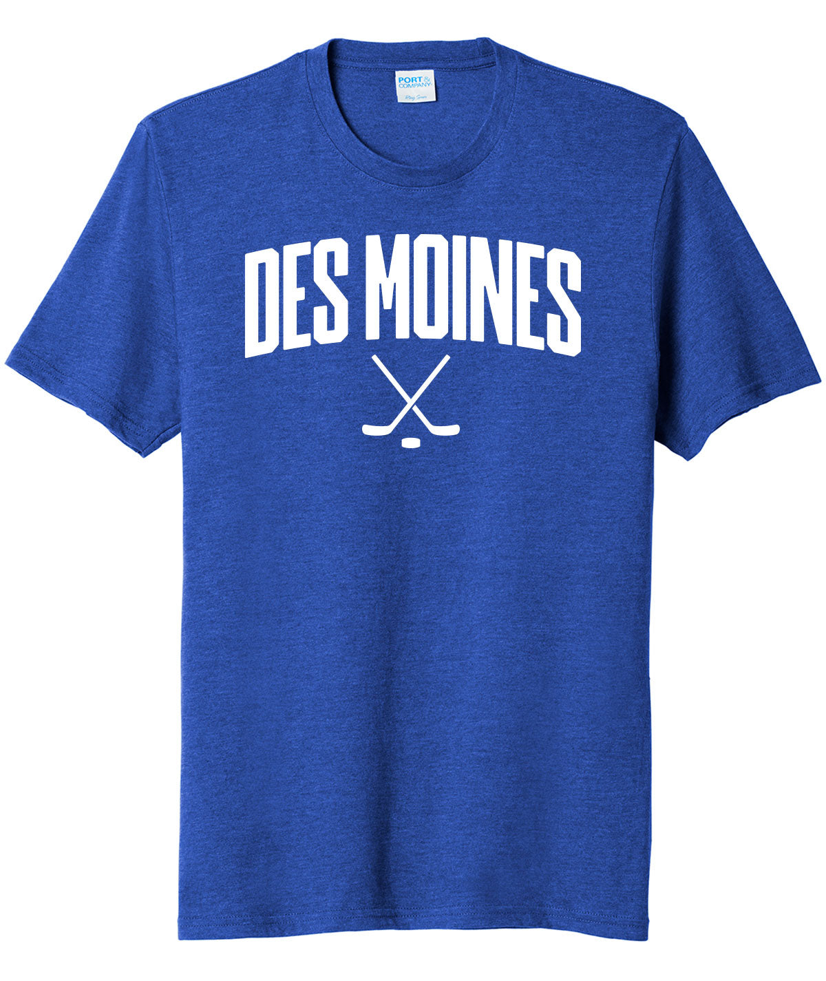 Des Moines Hockey Sticks Soft Tee