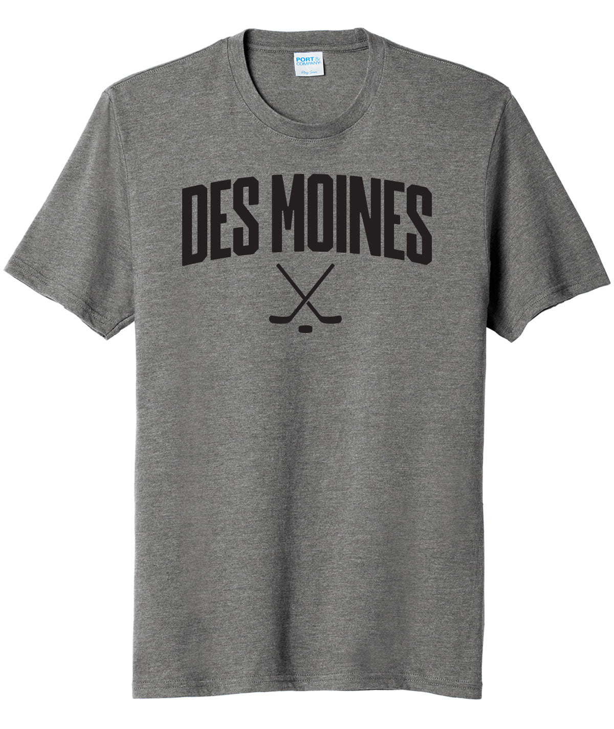 Des Moines Hockey Sticks Soft Tee