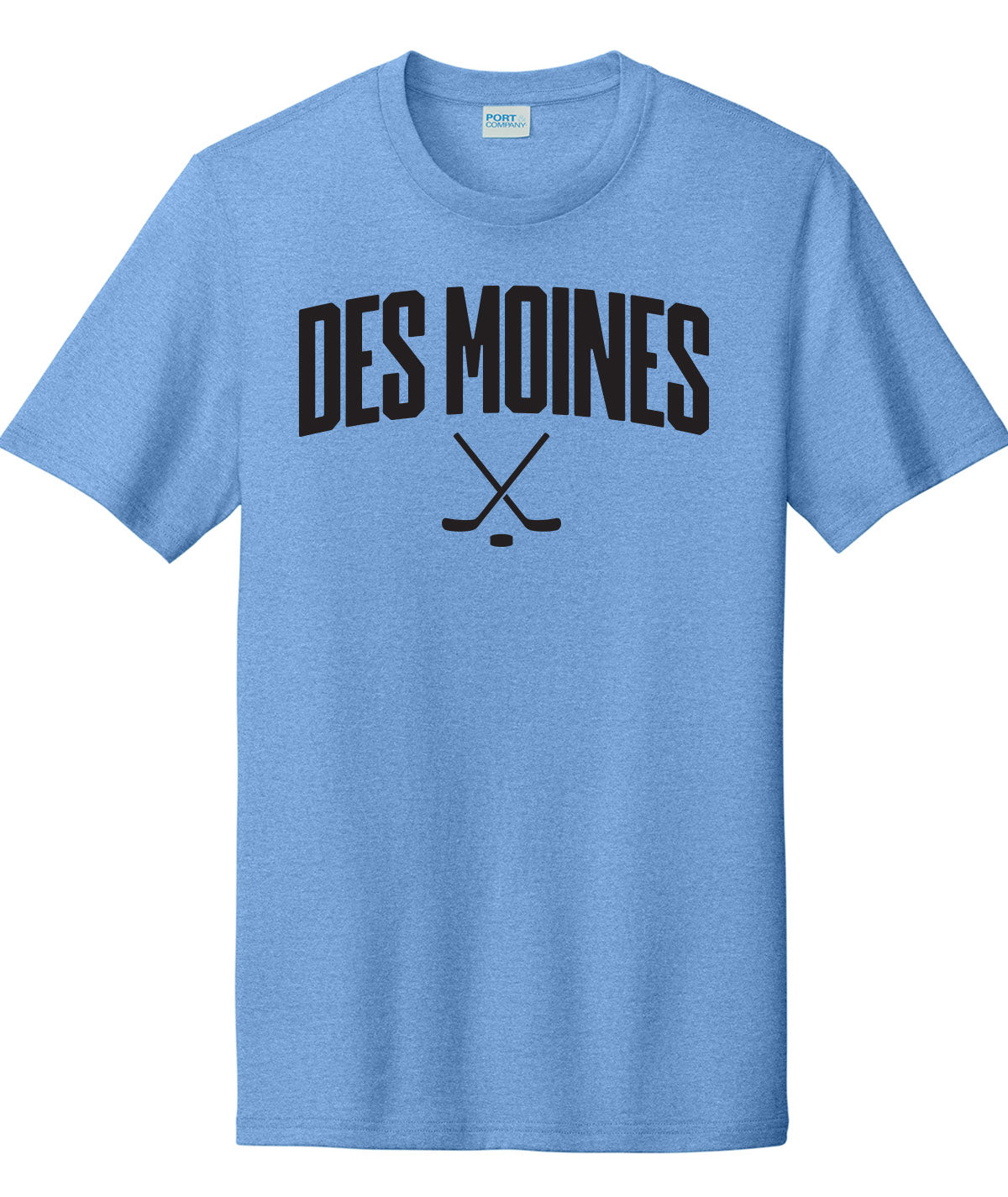 Des Moines Hockey Sticks Soft Tee