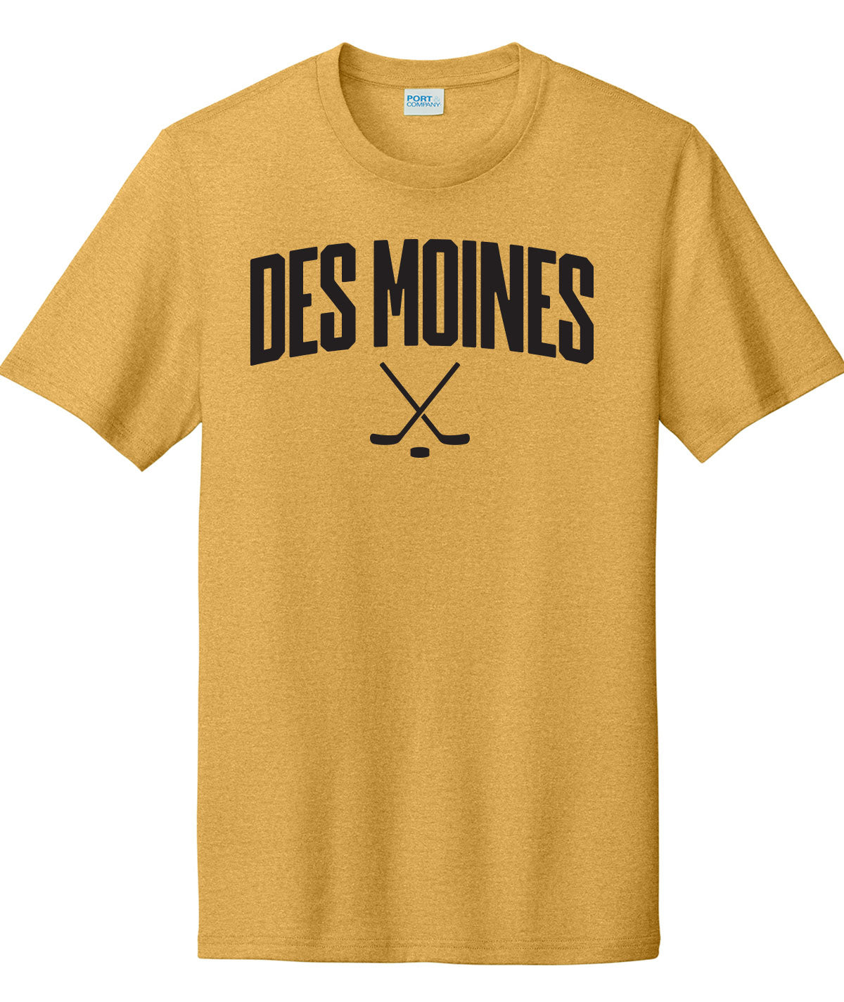 Des Moines Hockey Sticks Soft Tee