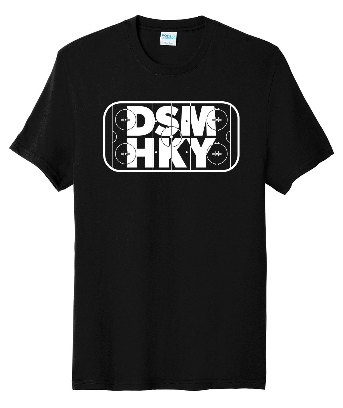 Des Moines Hockey DSM HKY Soft Tee