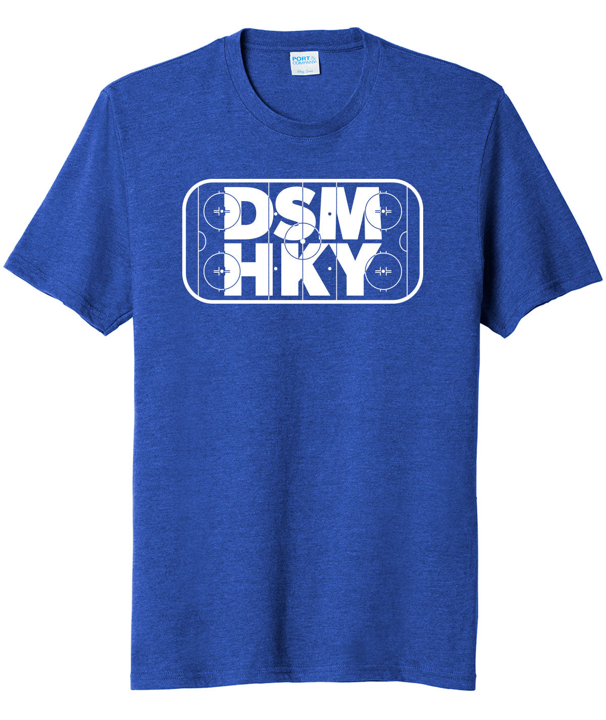 Des Moines Hockey DSM HKY Soft Tee