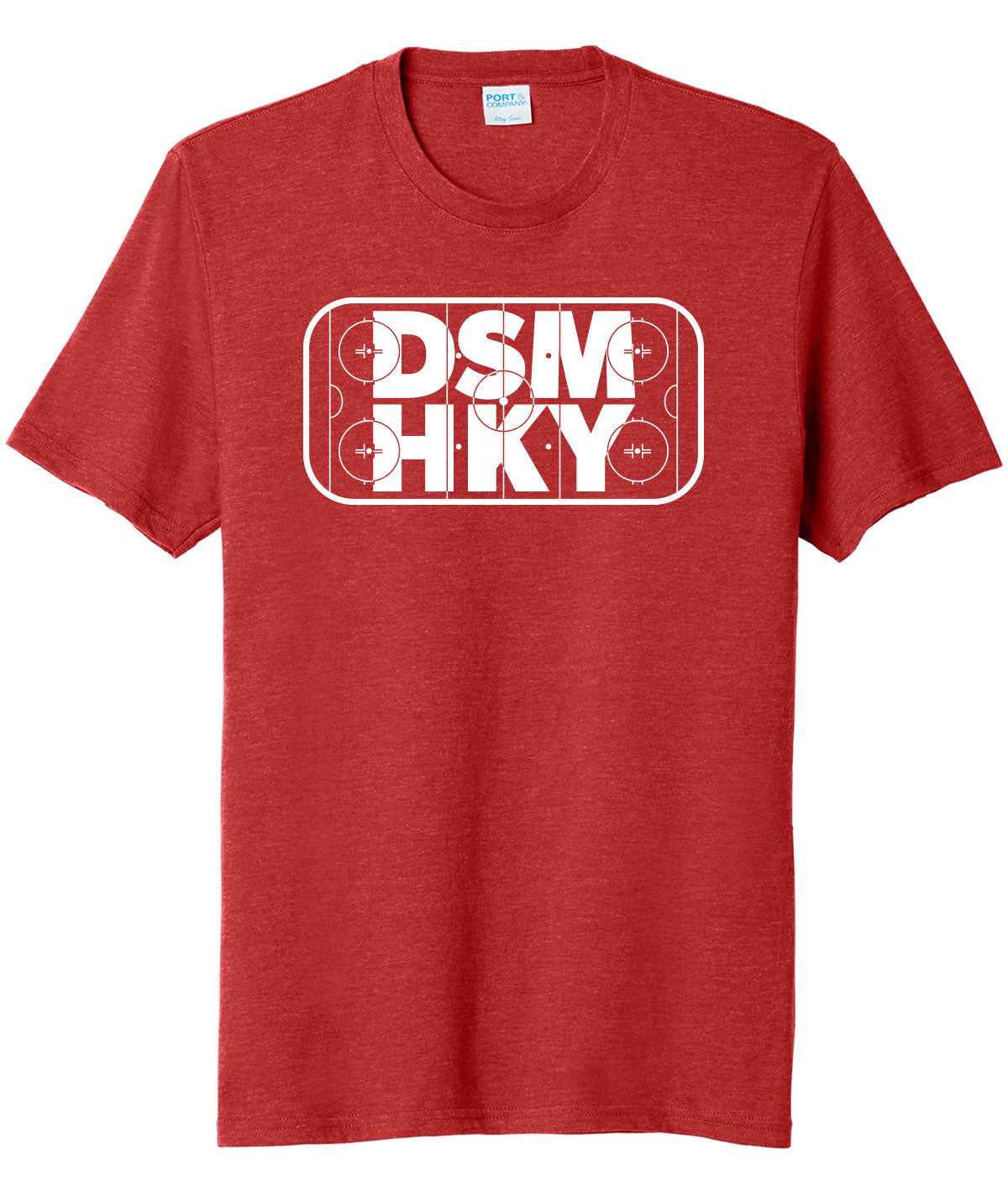 Des Moines Hockey DSM HKY Soft Tee