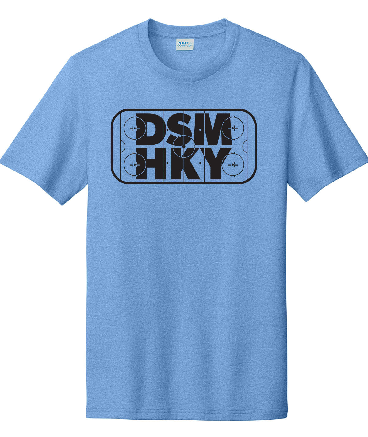 Des Moines Hockey DSM HKY Soft Tee