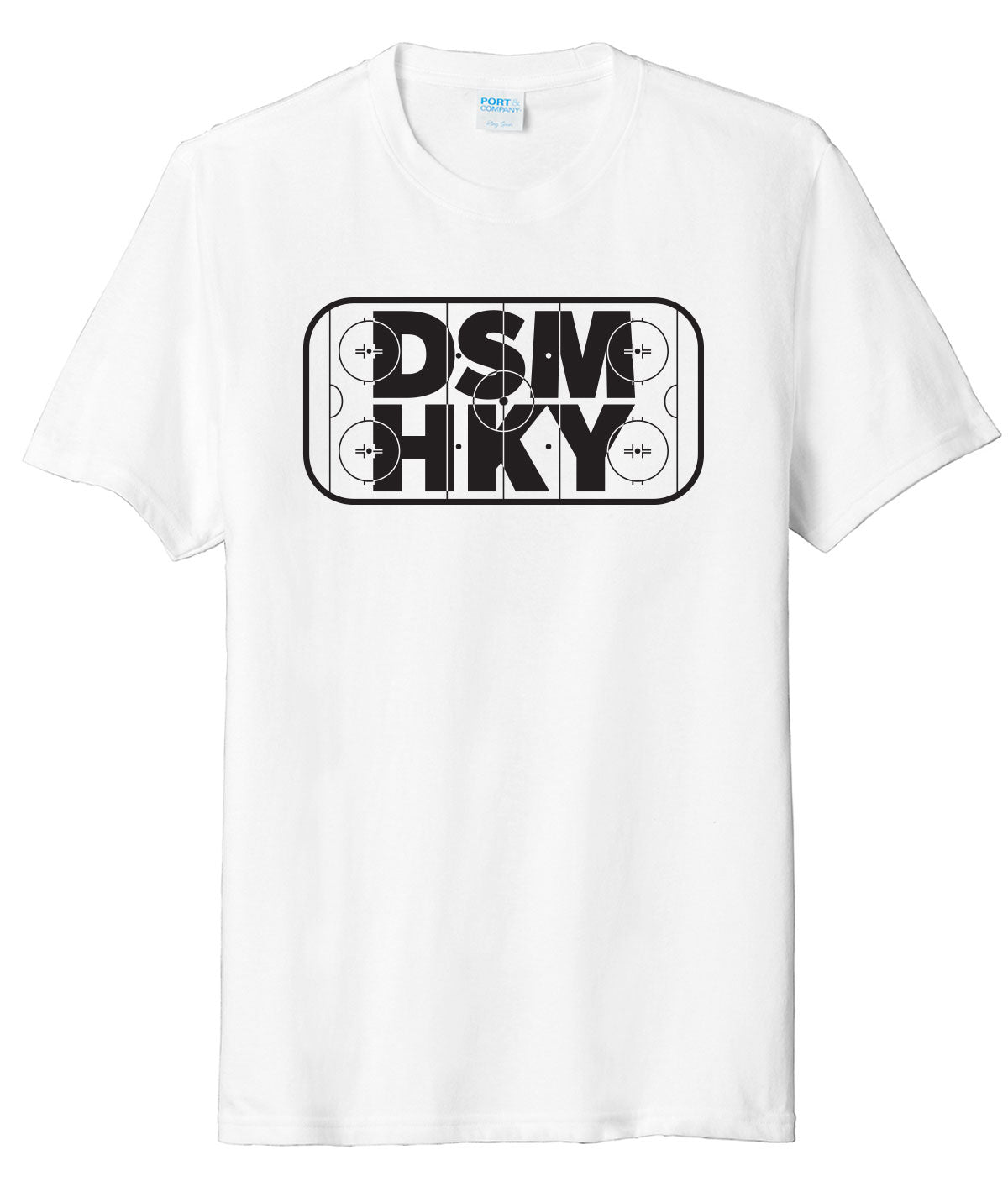 Des Moines Hockey DSM HKY Soft Tee