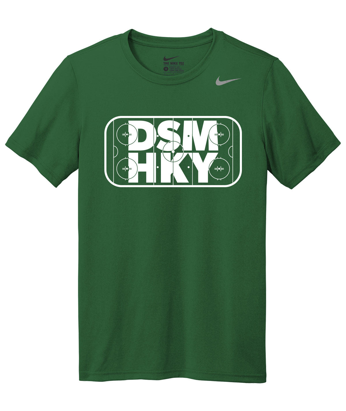 Des Moines Hockey DSM HKY Nike Legend Tee