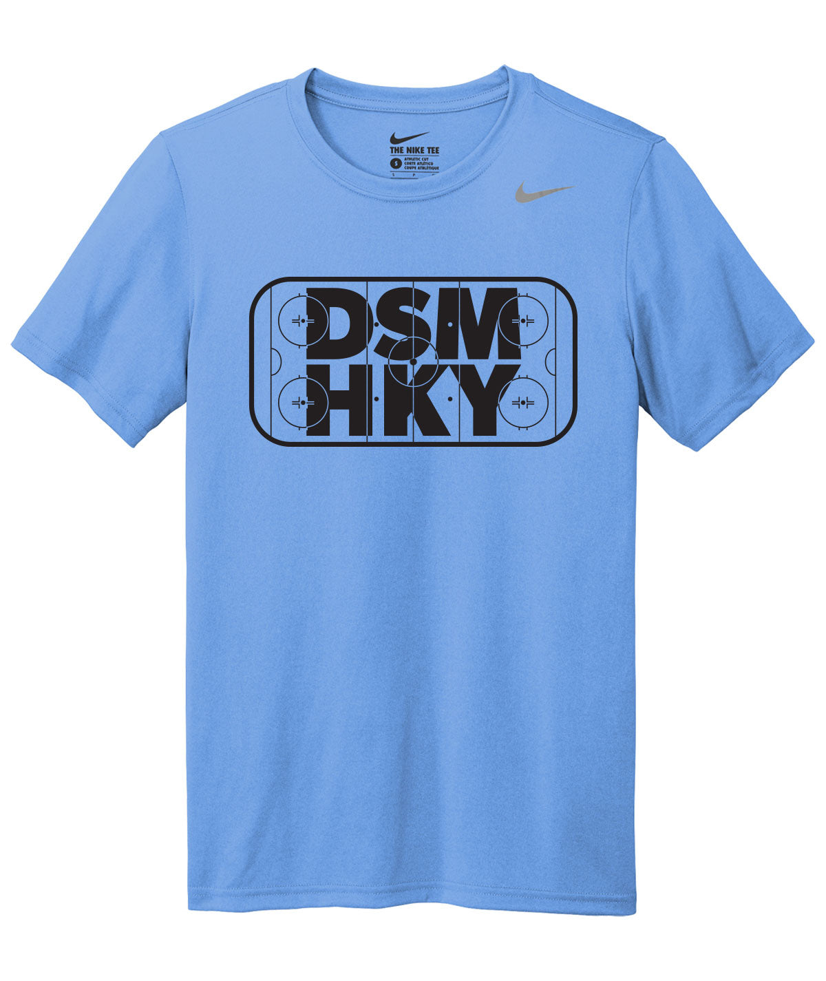 Des Moines Hockey DSM HKY Nike Legend Tee
