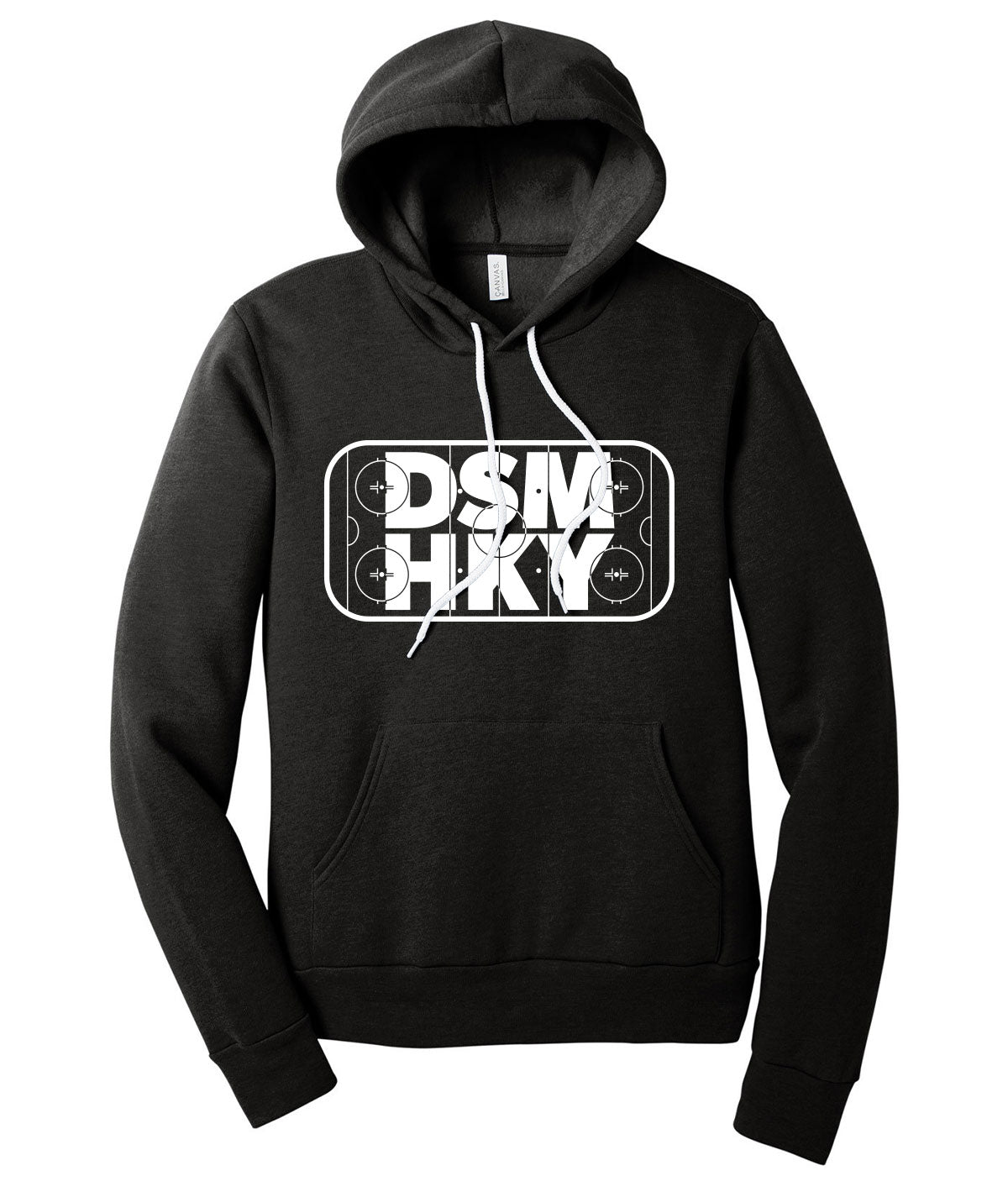 Des Moines Hockey DSM HKY Premium Softstyle Hoodie