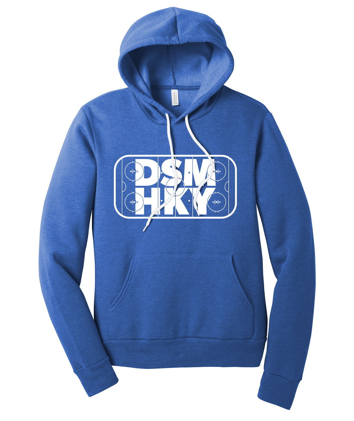 Des Moines Hockey DSM HKY Premium Softstyle Hoodie