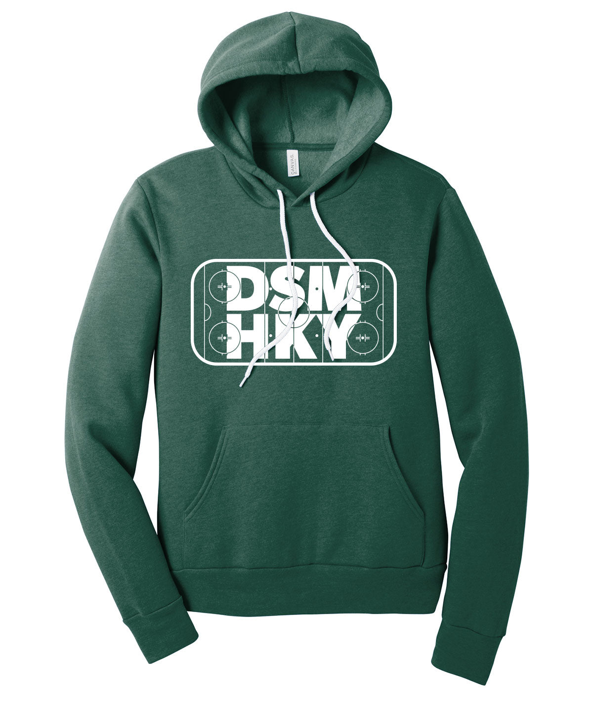 Des Moines Hockey DSM HKY Premium Softstyle Hoodie