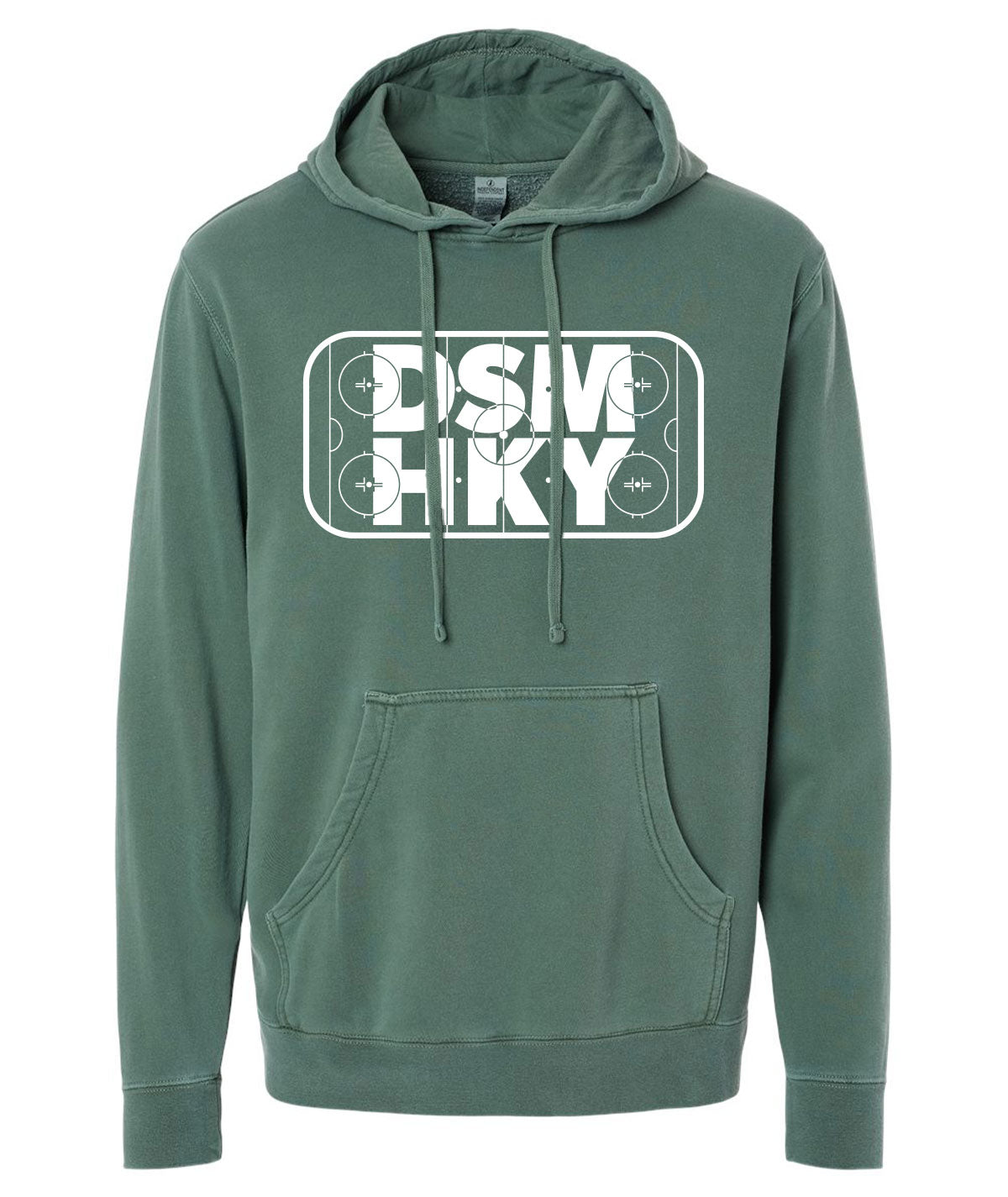 Des Moines Hockey DSM HKY Slouch Hoodie
