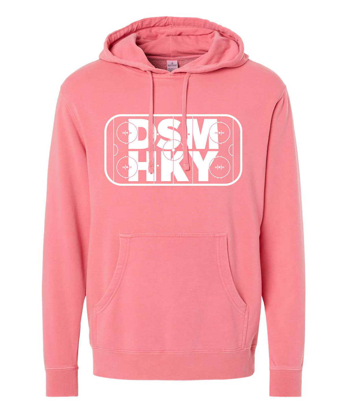 Des Moines Hockey DSM HKY Slouch Hoodie