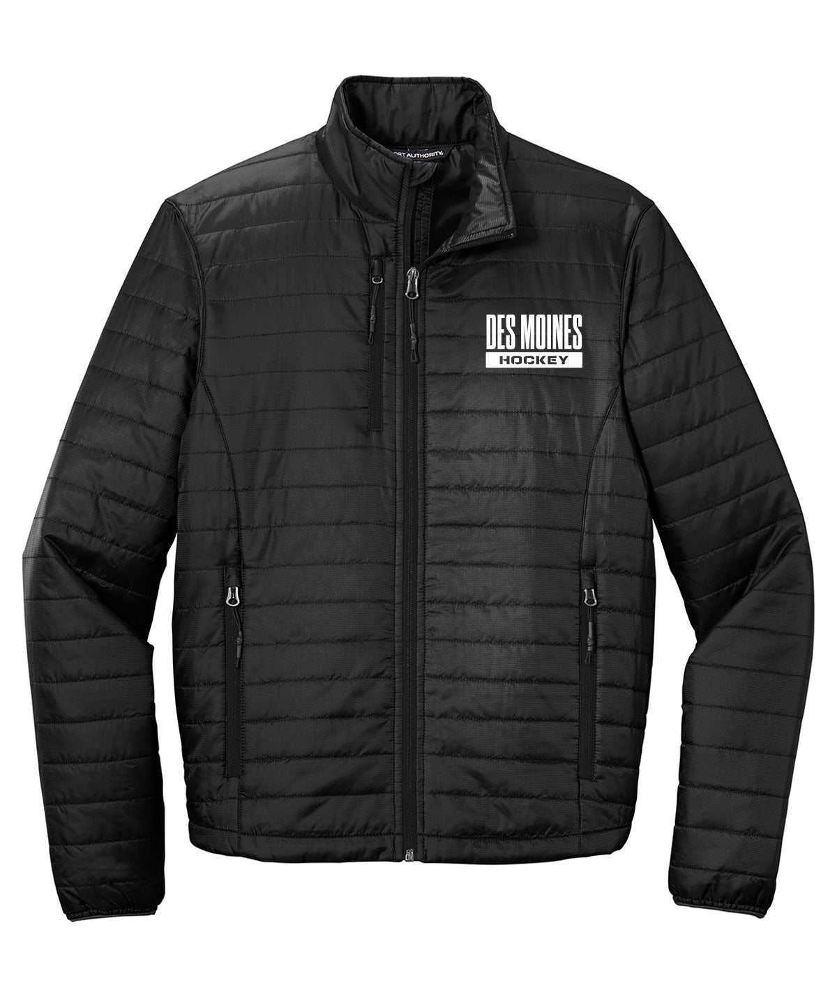 Des Moines Hockey Light Puffer Jacket