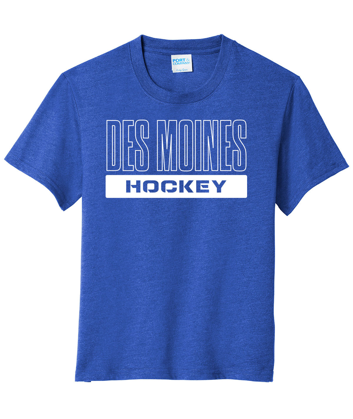 Des Moines Hockey Youth Soft Tee