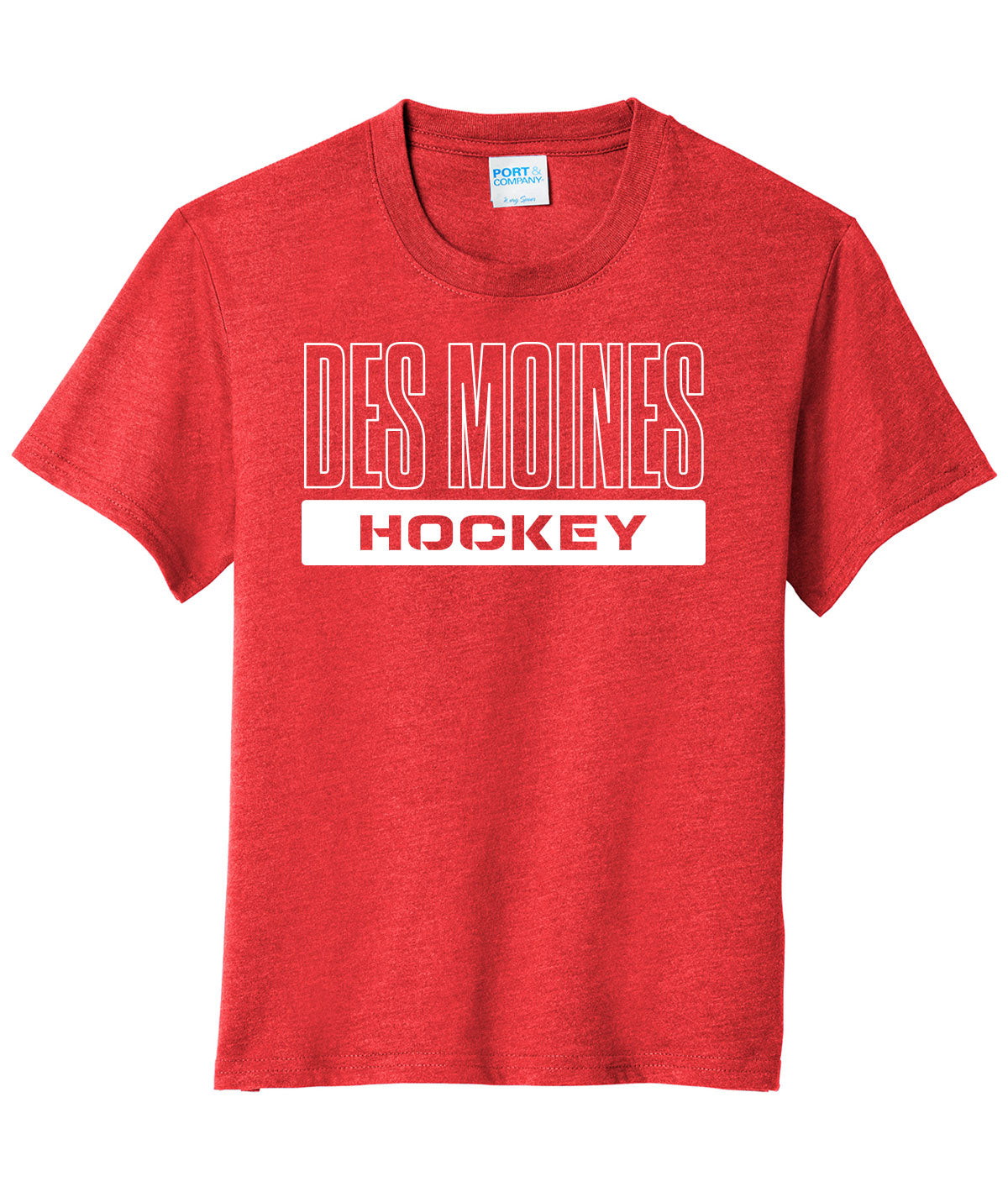 Des Moines Hockey Youth Soft Tee