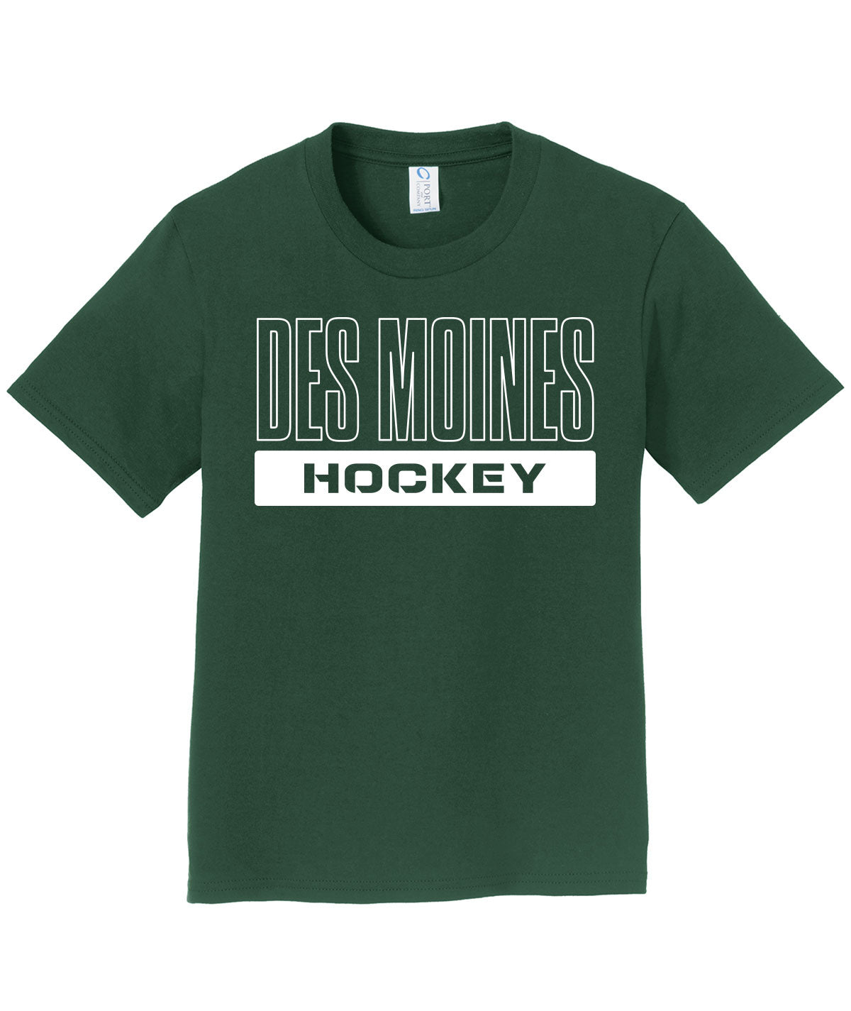 Des Moines Hockey Youth Soft Tee