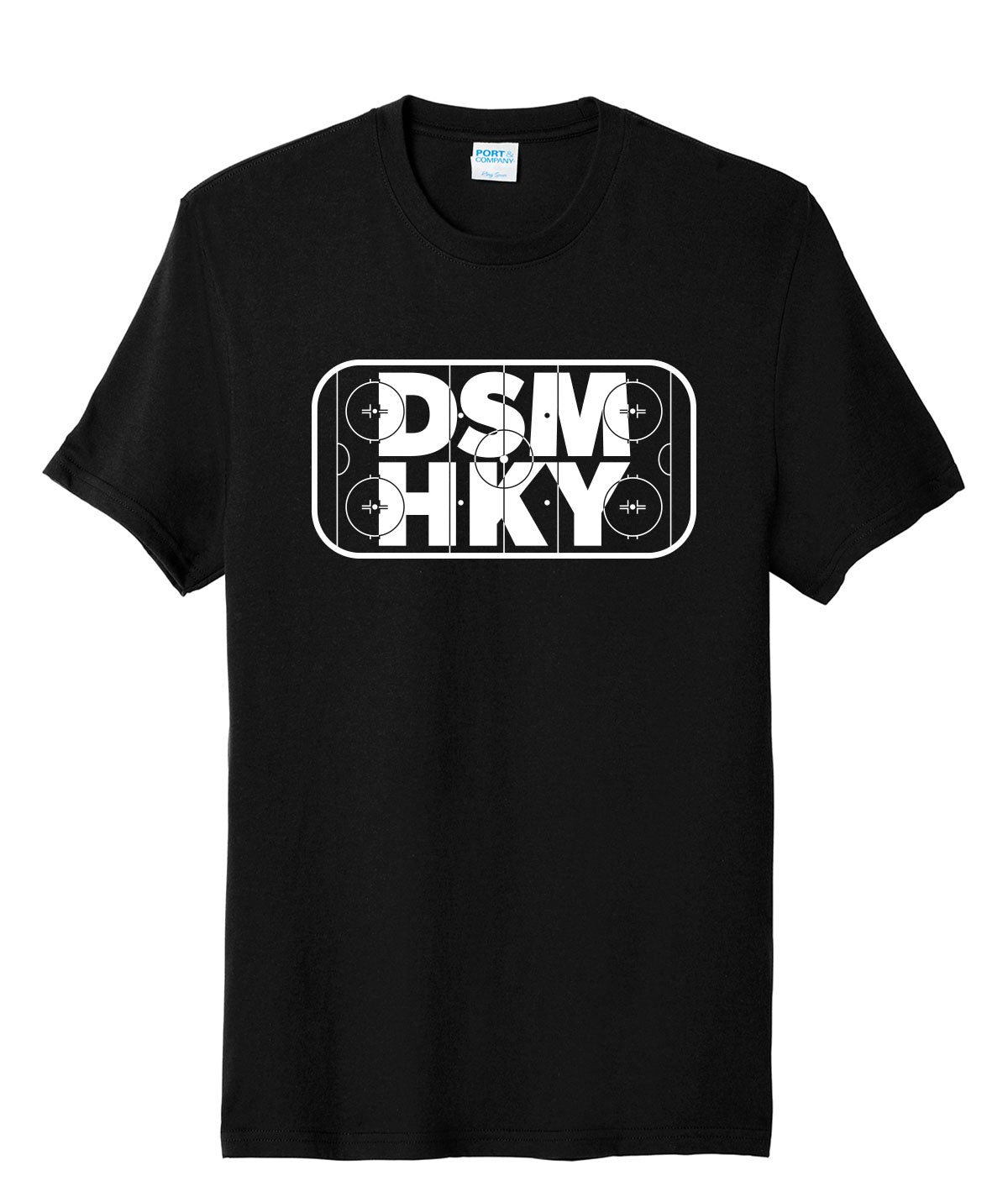 Des Moines Hockey DSM HKY Youth Soft Tee