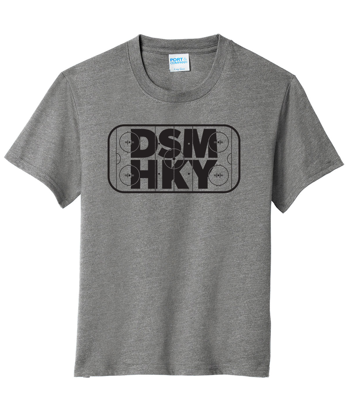 Des Moines Hockey DSM HKY Youth Soft Tee