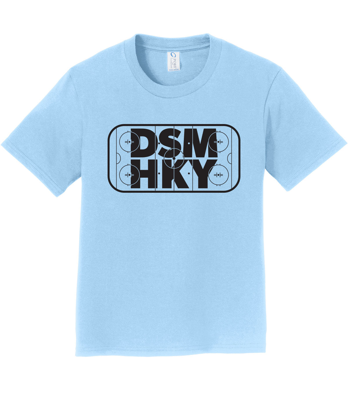 Des Moines Hockey DSM HKY Youth Soft Tee