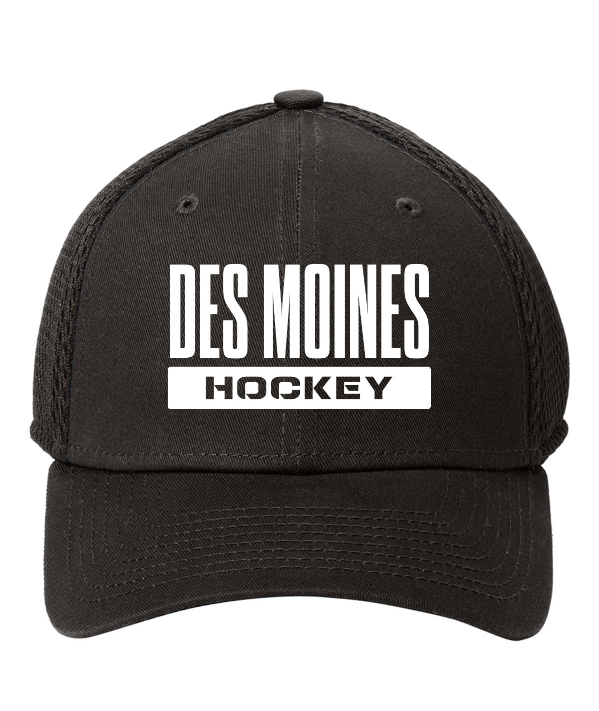 Des Moines Hockey New Era Stretch Hat