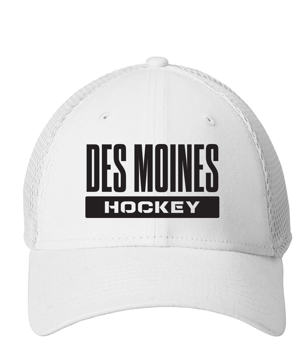 Des Moines Hockey New Era Stretch Hat