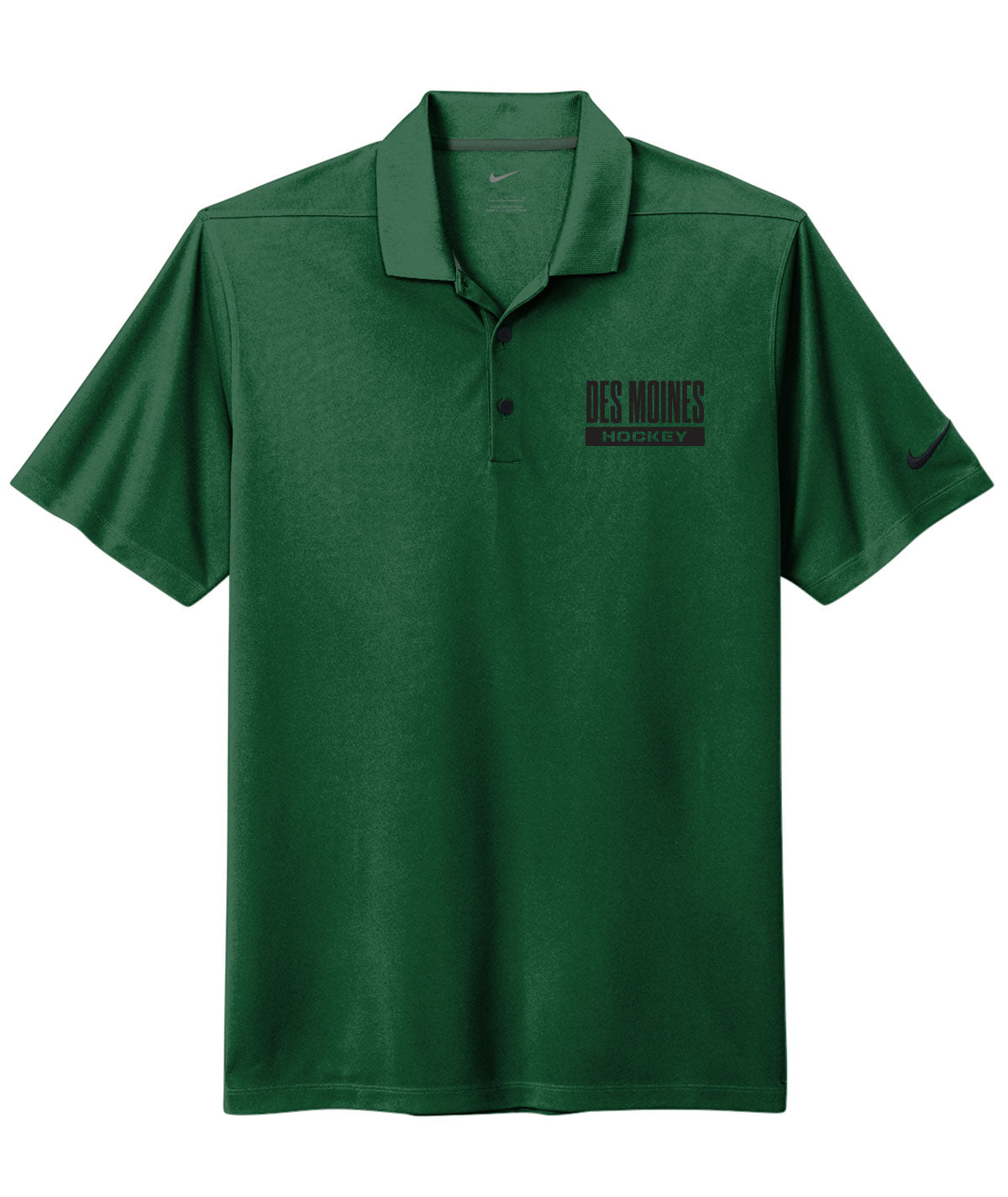 Des Moines Hockey Nike Dri-Fit Polo