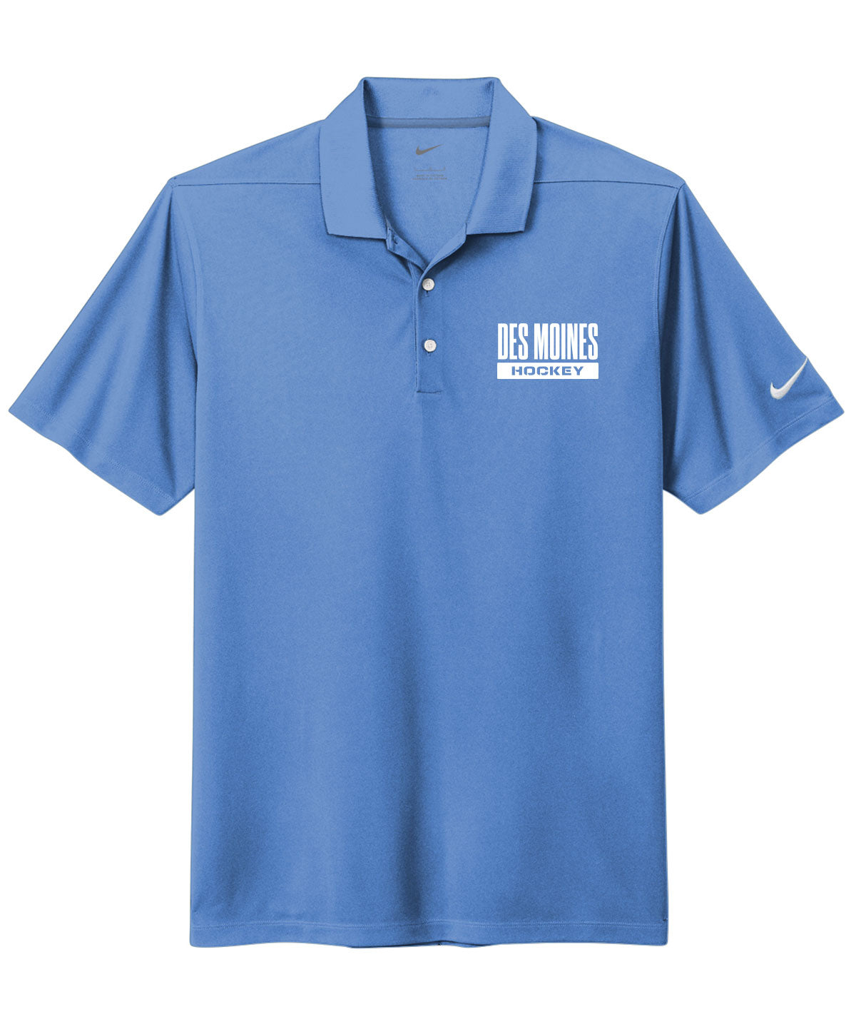 Des Moines Hockey Nike Dri-Fit Polo