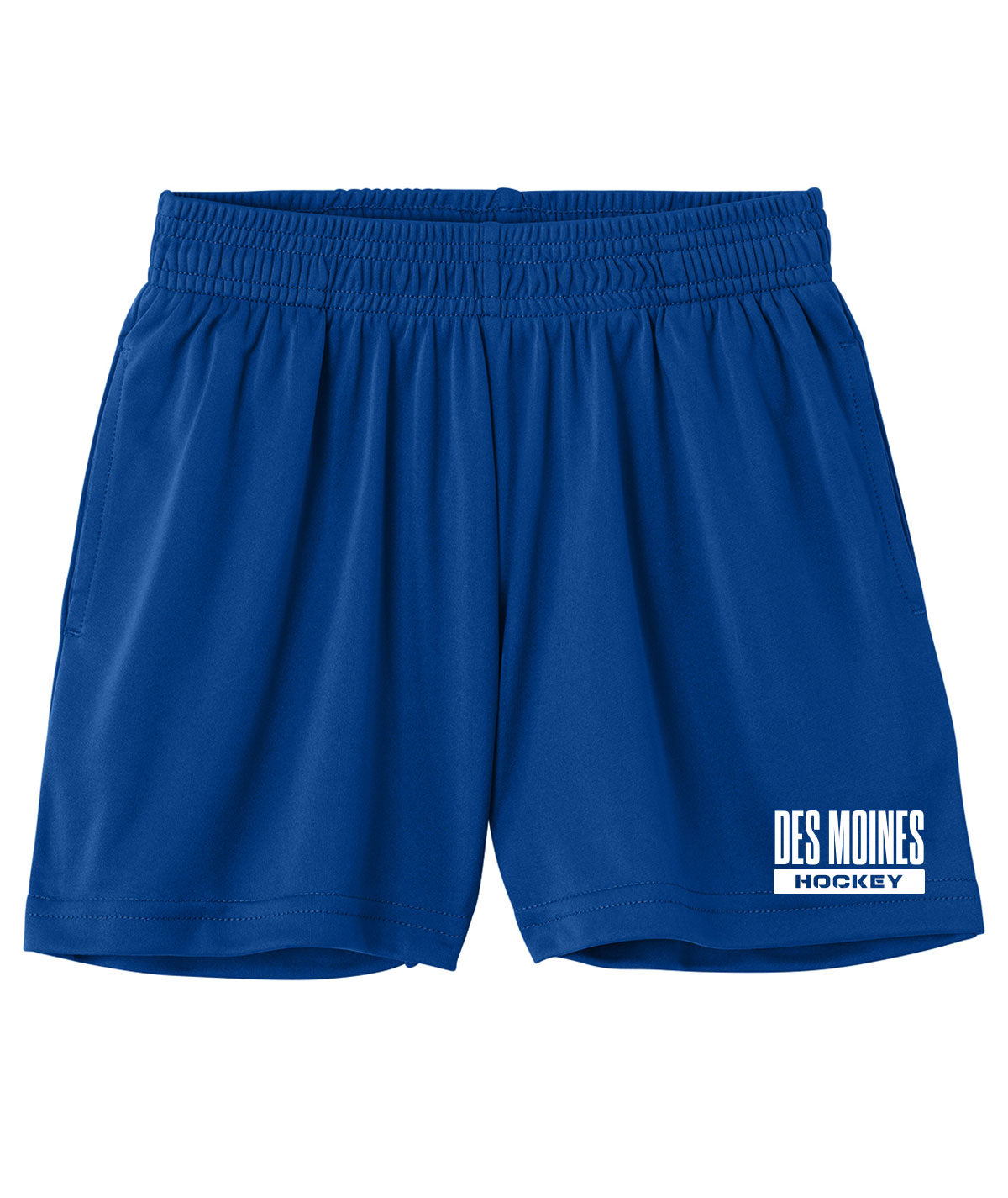 Des Moines Hockey Youth Pocketed Performance Shorts