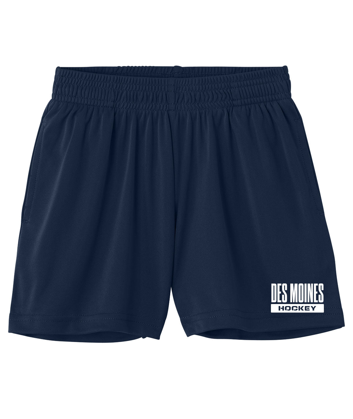 Des Moines Hockey Youth Pocketed Performance Shorts