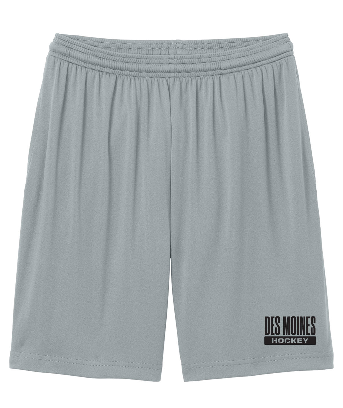 Des Moines Hockey Men's Pocketed Performance Shorts
