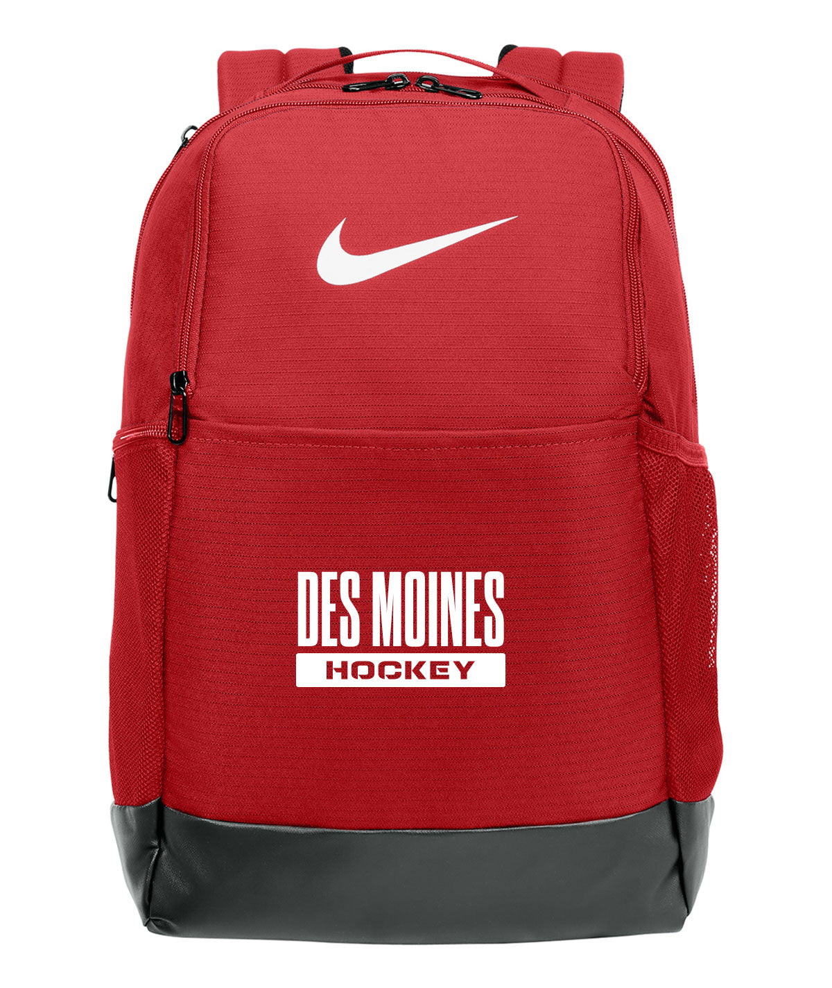 Des Moines Hockey Customizable Nike Backpack