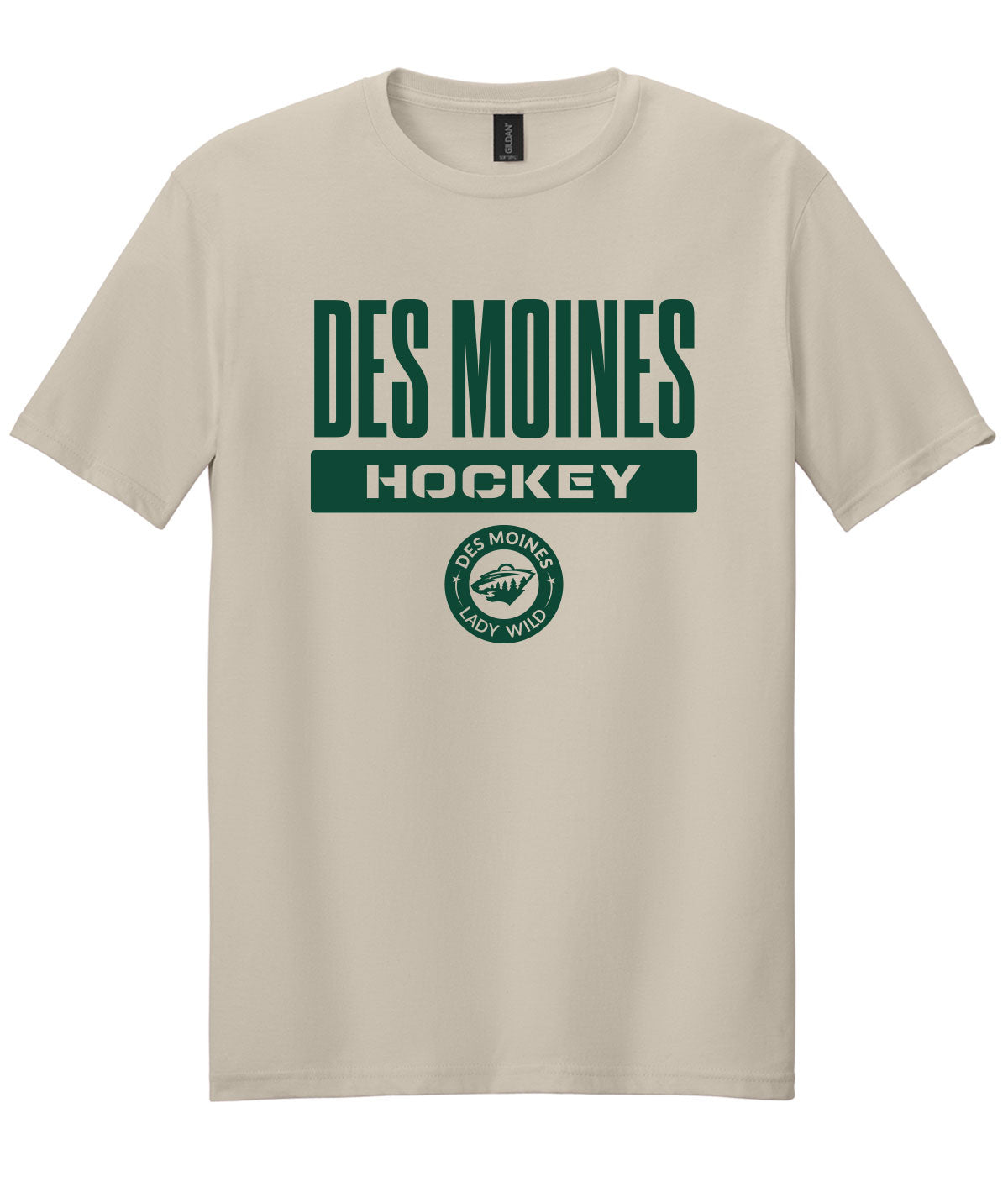 Des Moines Lady Wild Soft Tee