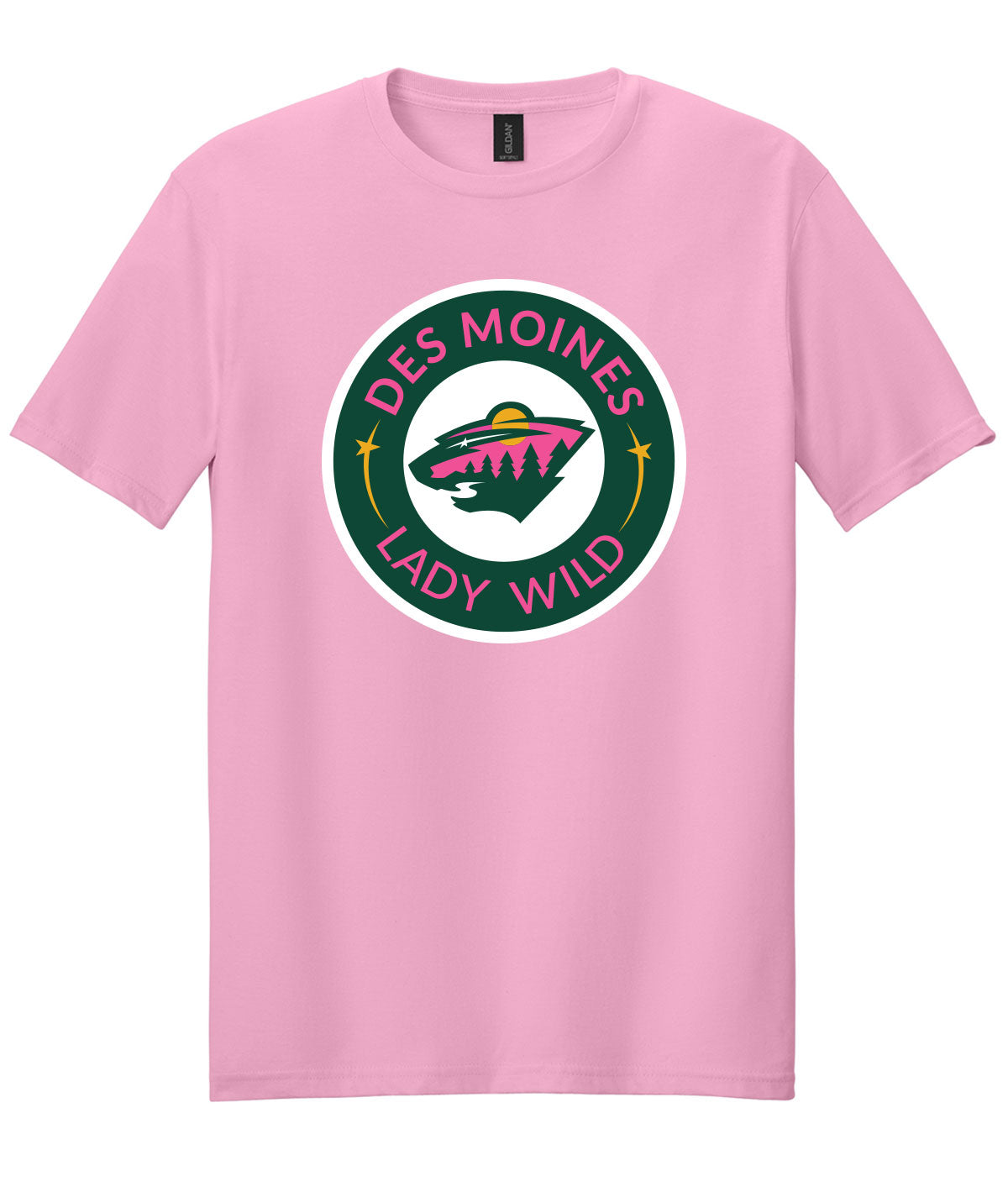 Des Moines Lady Wild Soft Tee