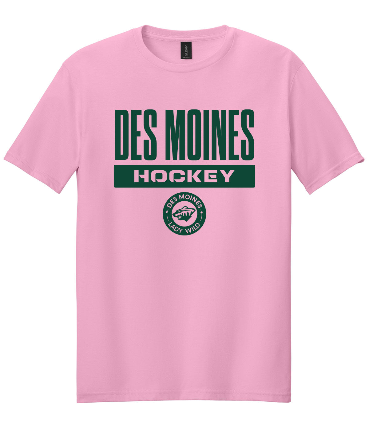 Des Moines Lady Wild Soft Tee