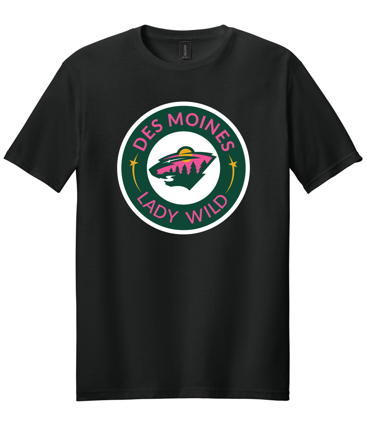 Des Moines Lady Wild Soft Tee