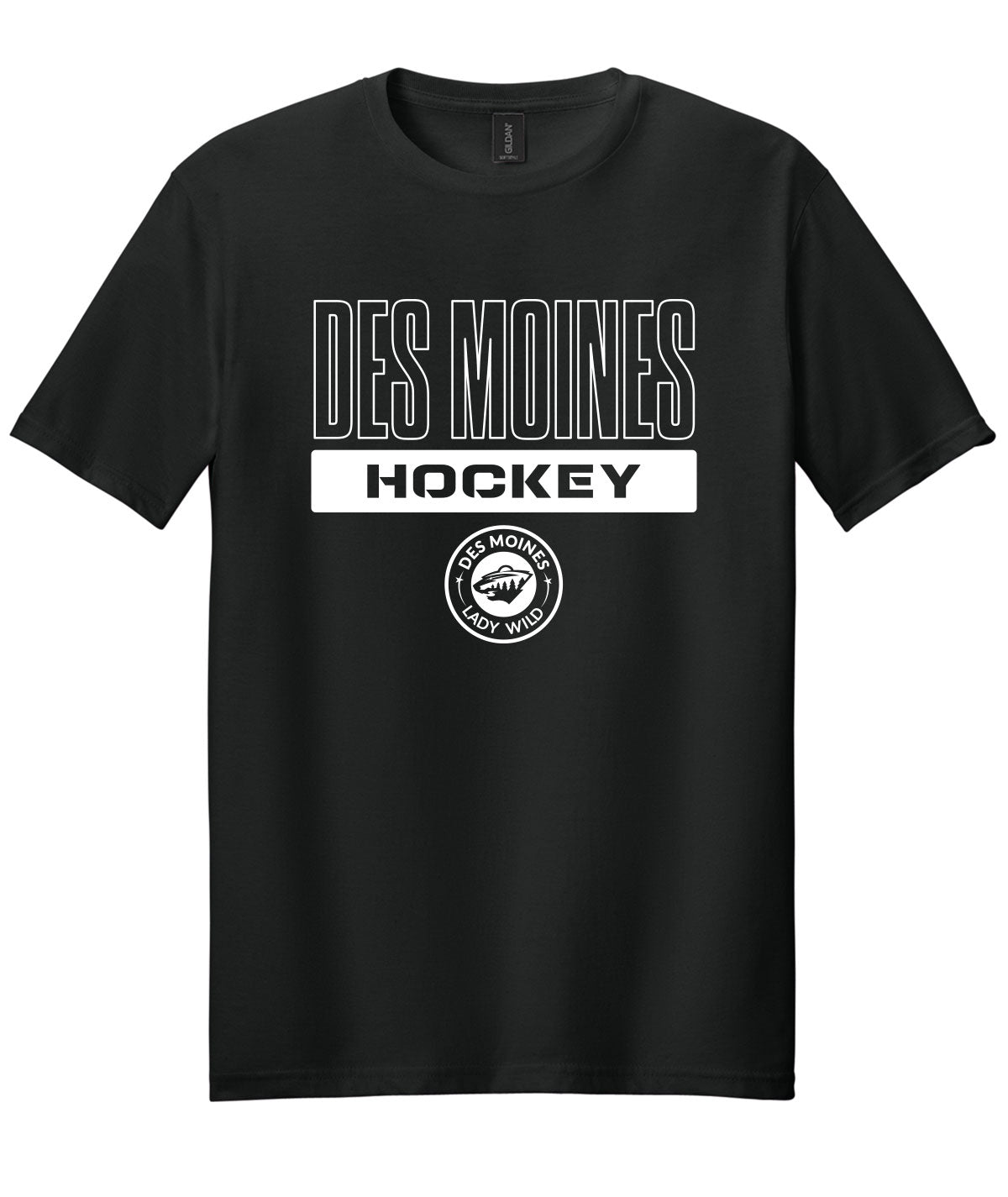 Des Moines Lady Wild Soft Tee