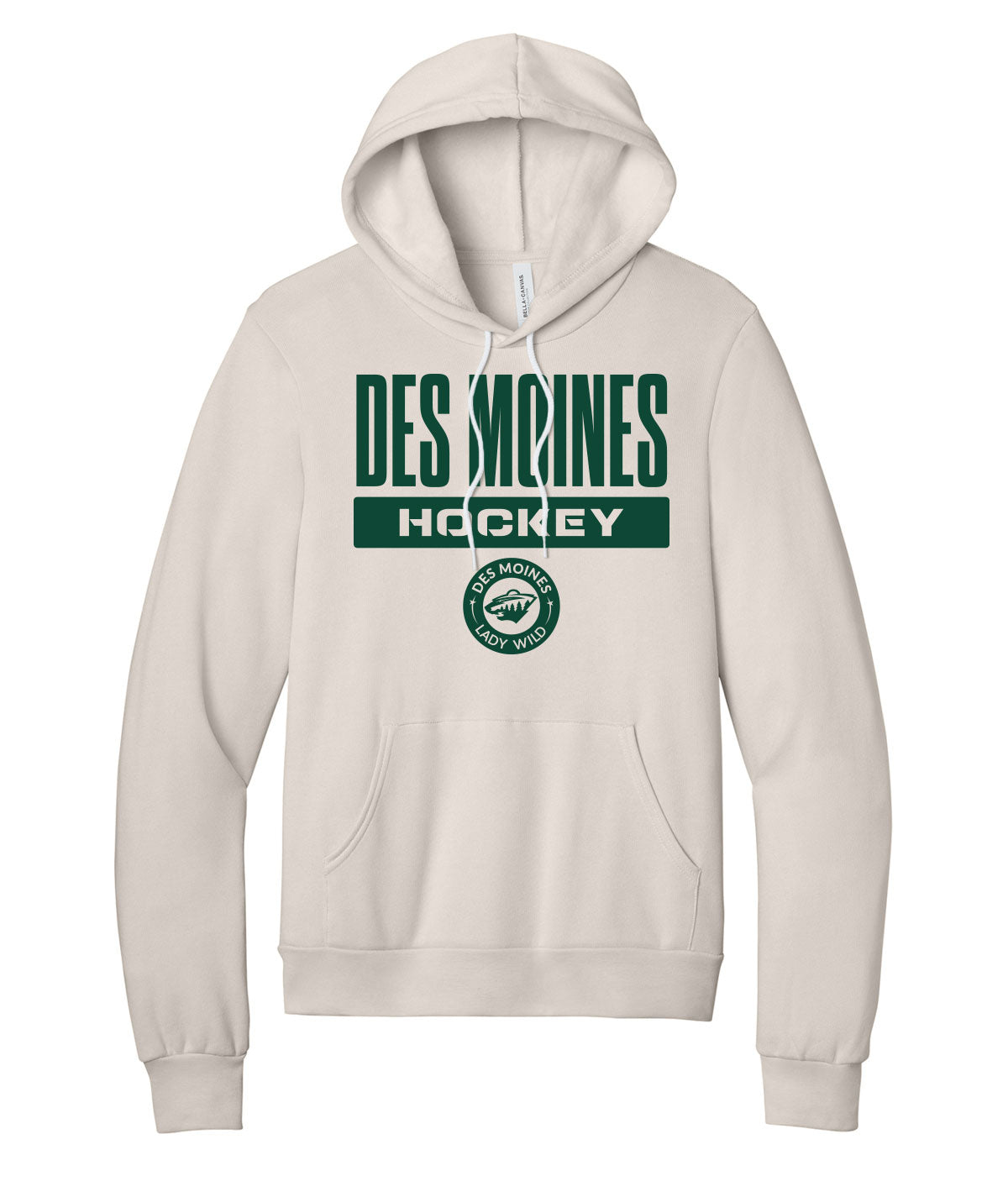 Des Moines Lady Wild Premium Softstyle Hoodie