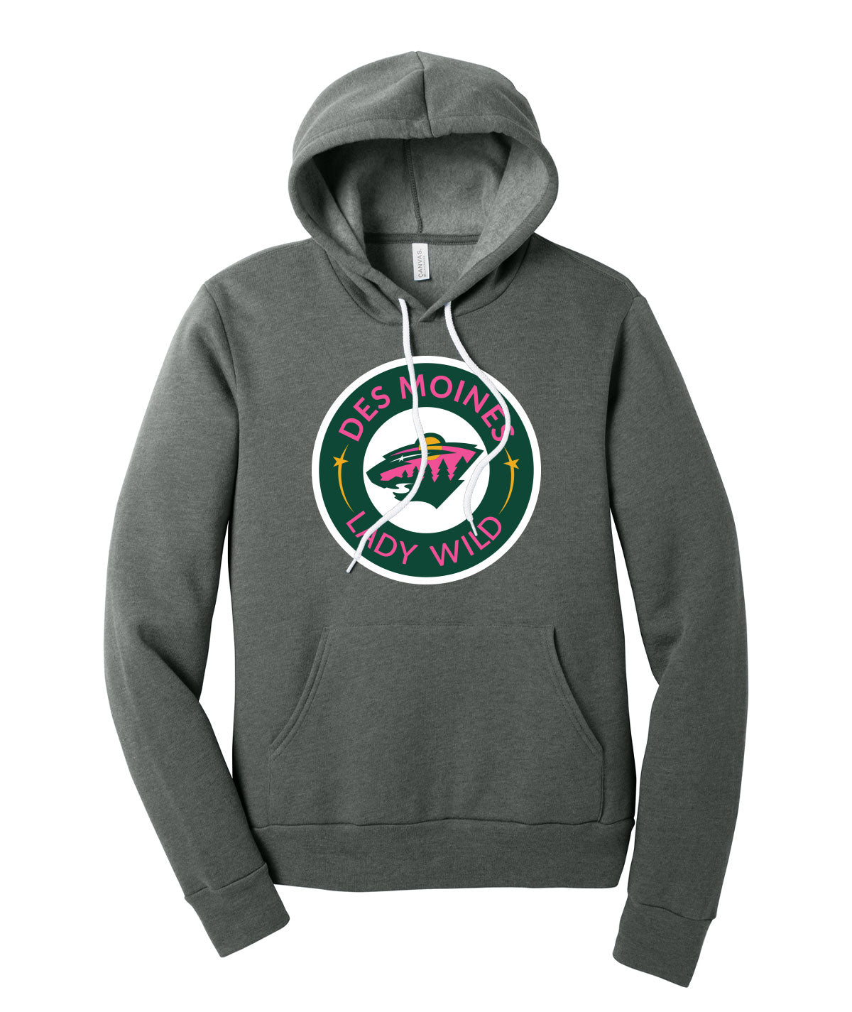 Des Moines Lady Wild Premium Softstyle Hoodie