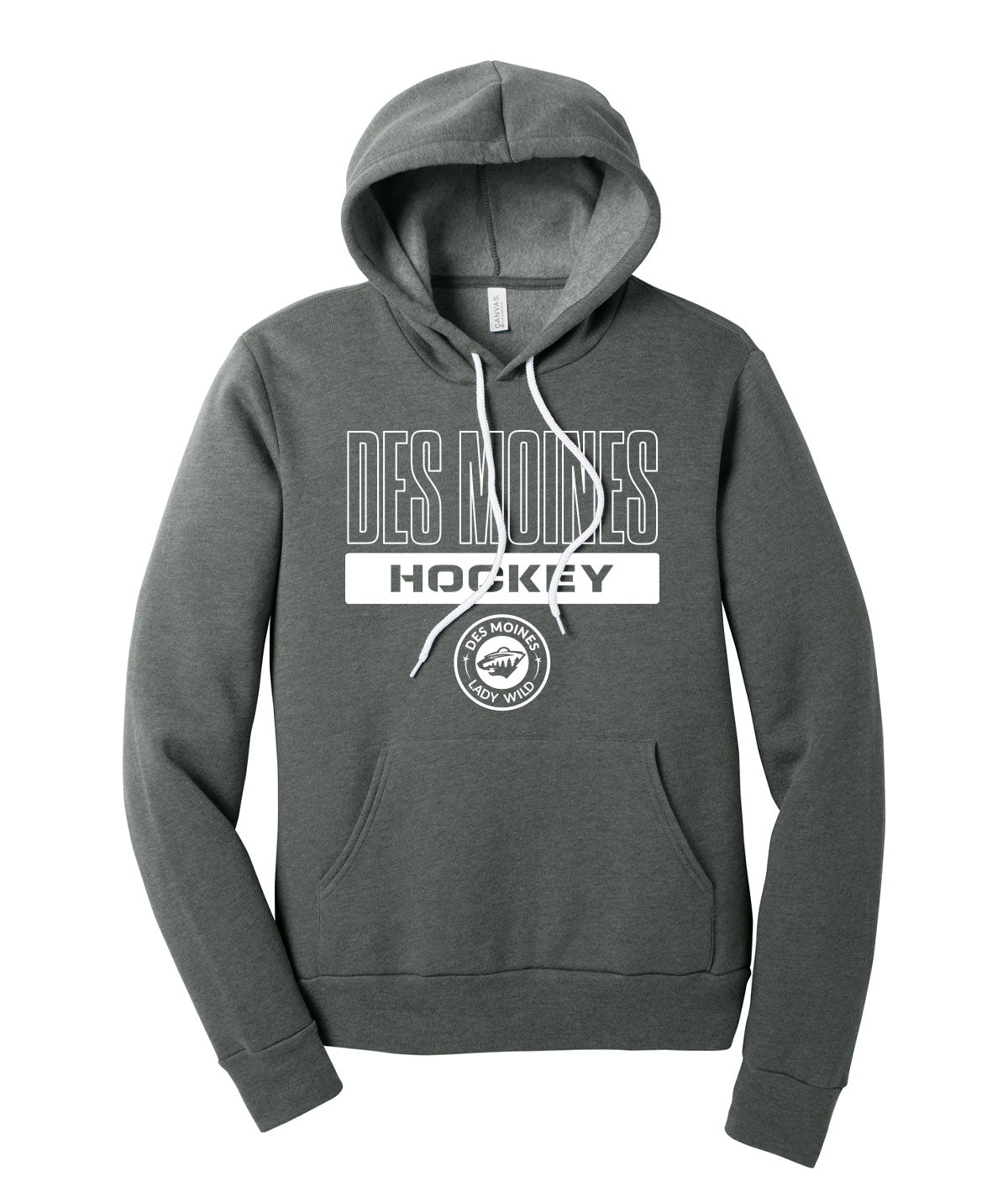 Des Moines Lady Wild Premium Softstyle Hoodie