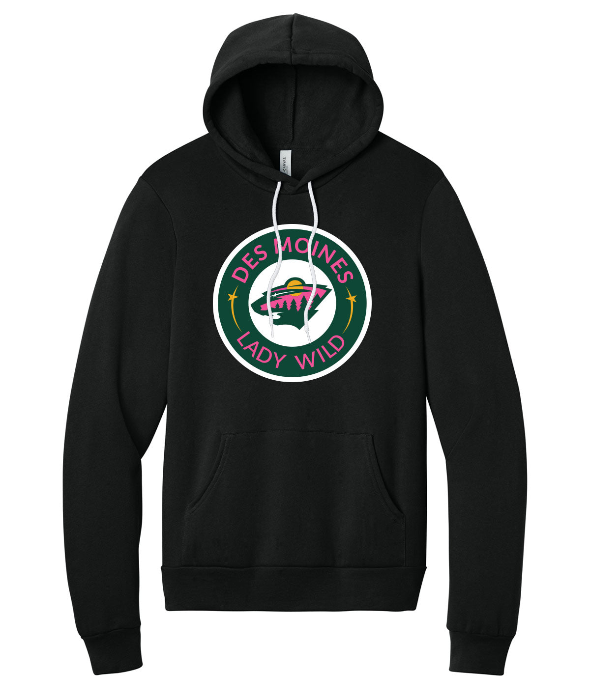 Des Moines Lady Wild Premium Softstyle Hoodie