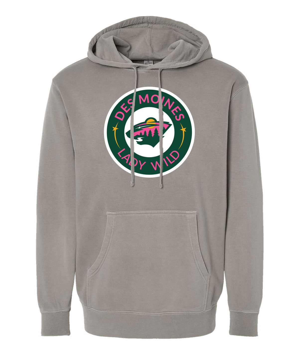 Des Moines Lady Wild Slouch Hoodie